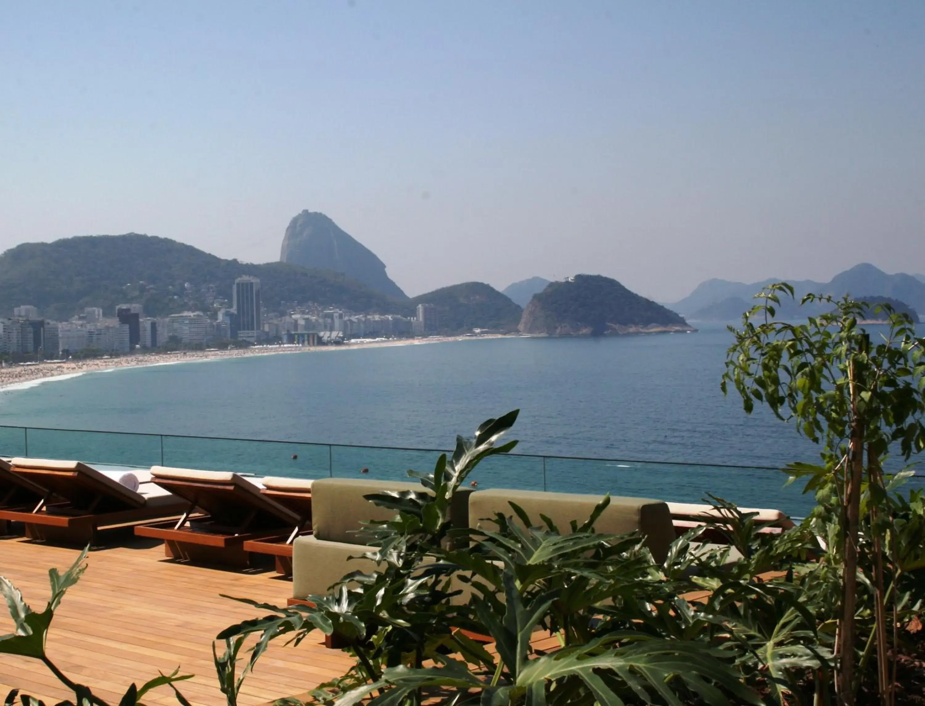 Sea view in Emiliano Hotel Rio de Janeiro