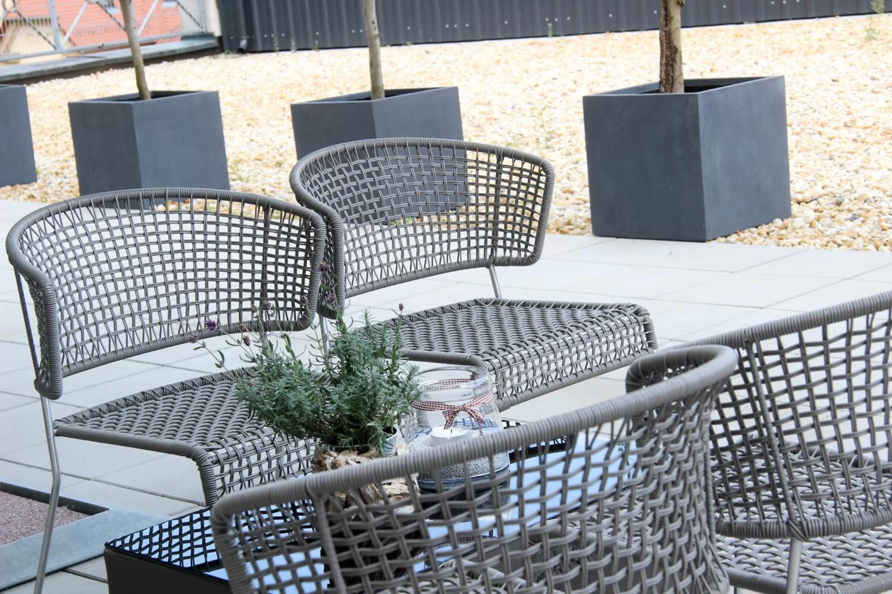 Balcony/Terrace in Schlossberghotel Greiz