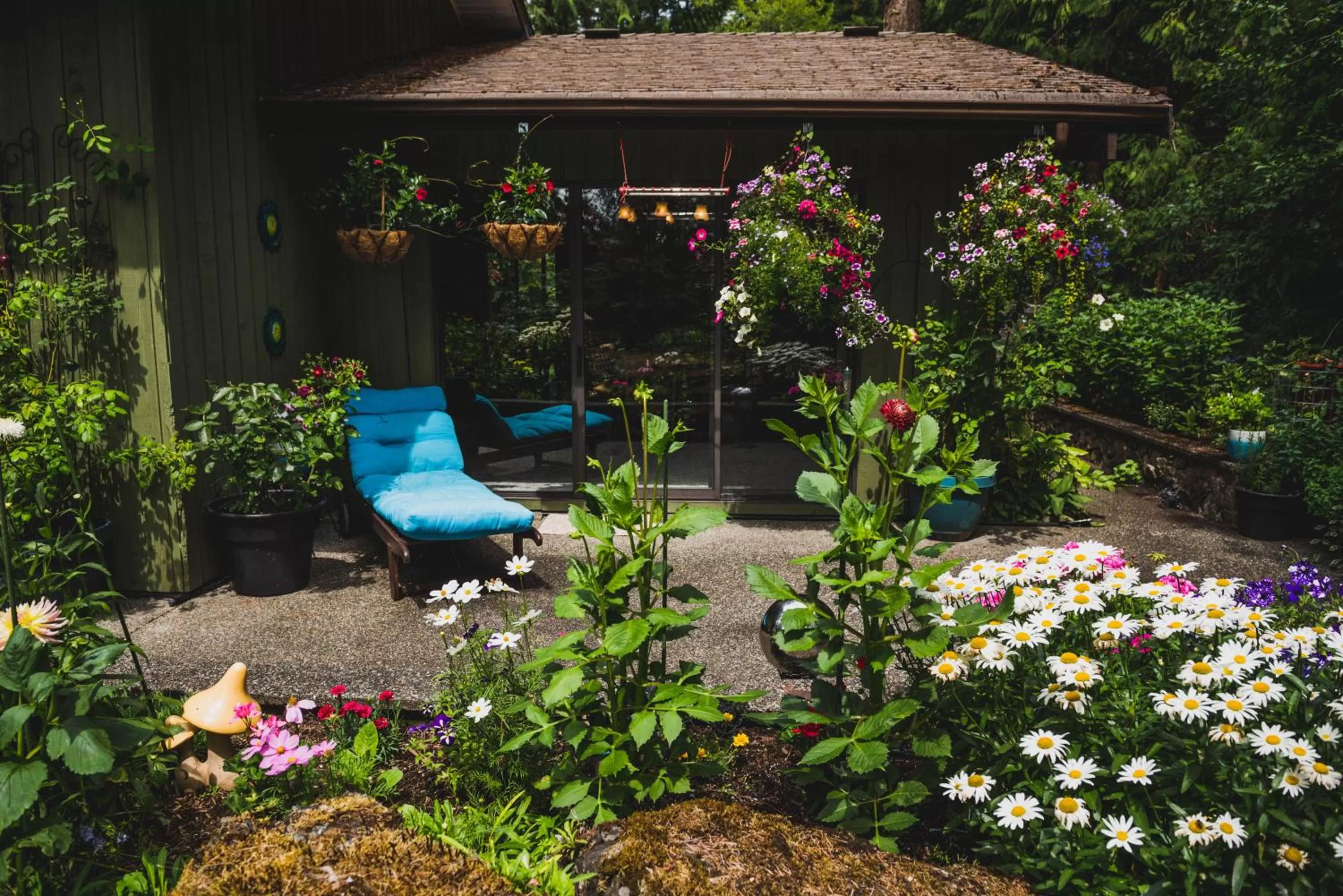 Balcony/Terrace in Misty Meadows B and B