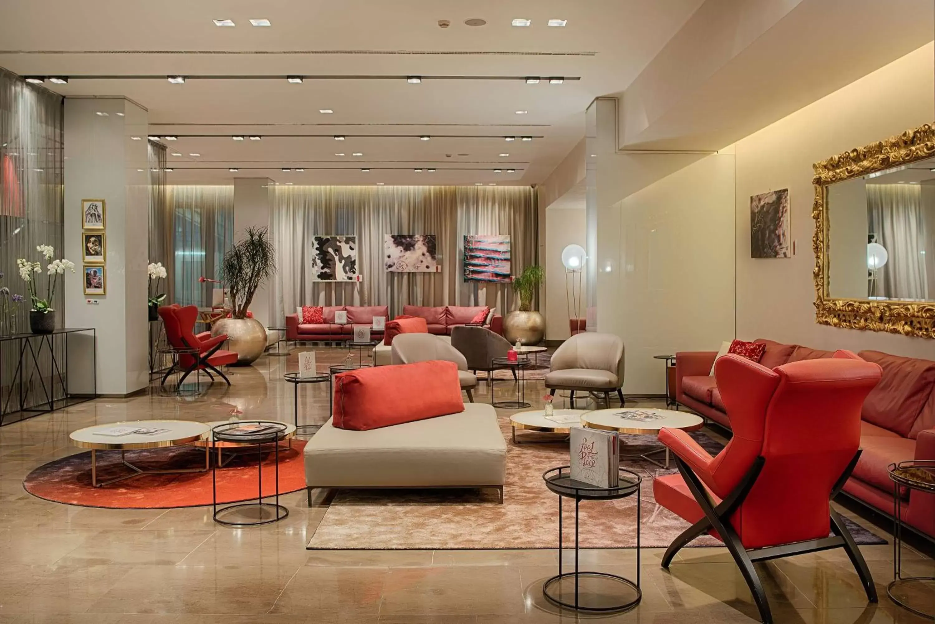 Lobby or reception in NH Collection Milano President