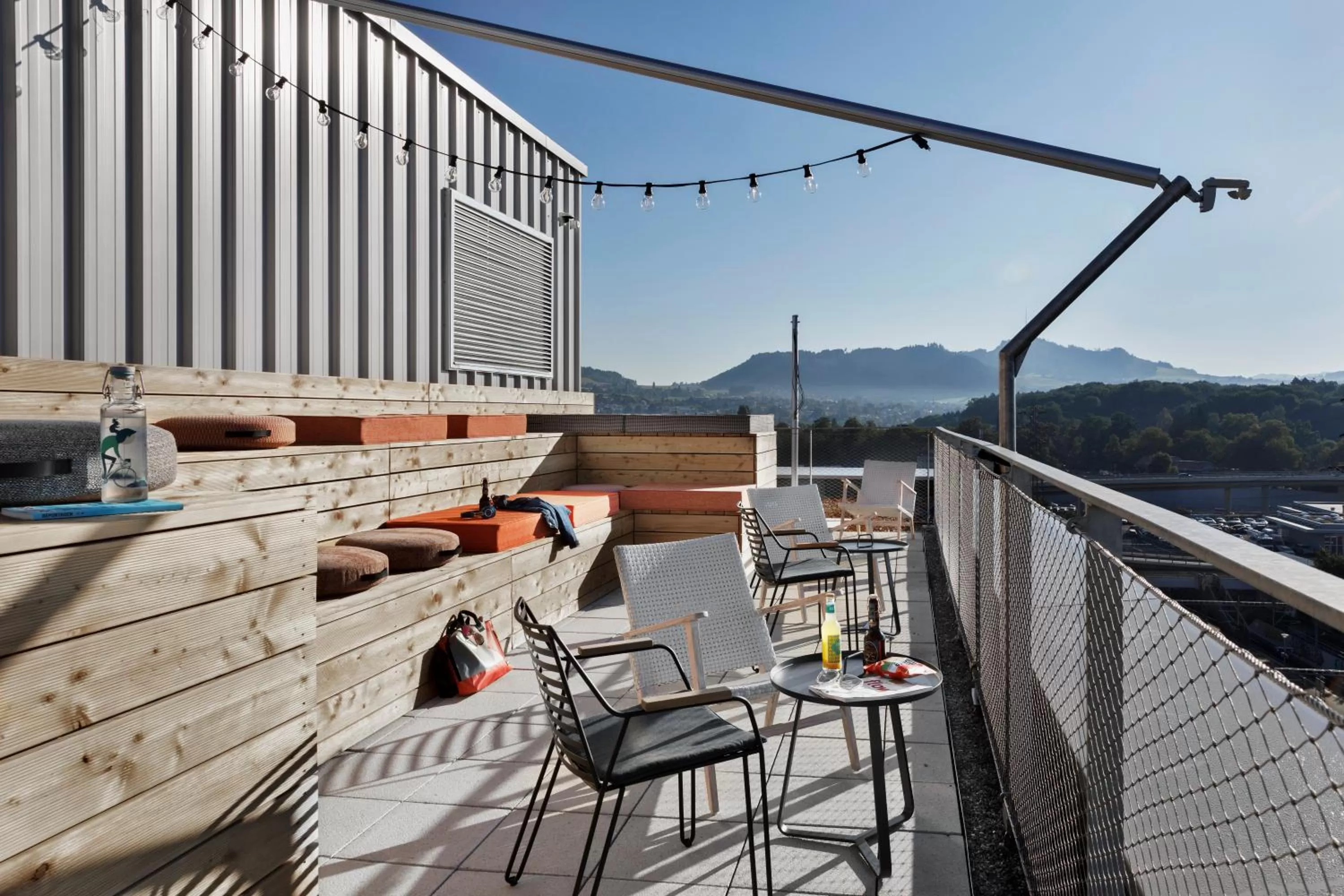 Balcony/Terrace in Stay KooooK Bern Wankdorf - Online Check In