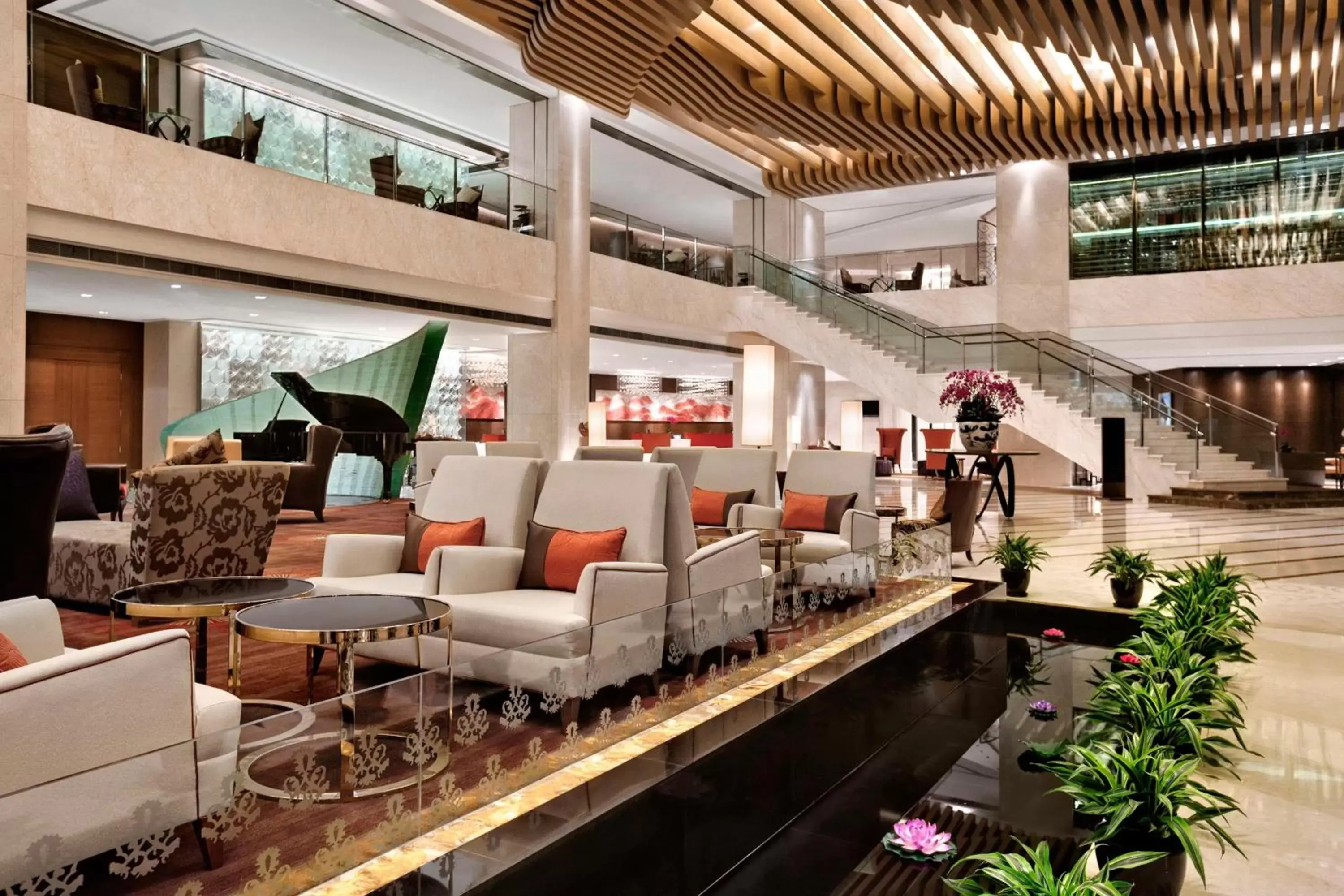Lobby or reception in Kempinski Hotel Chongqing