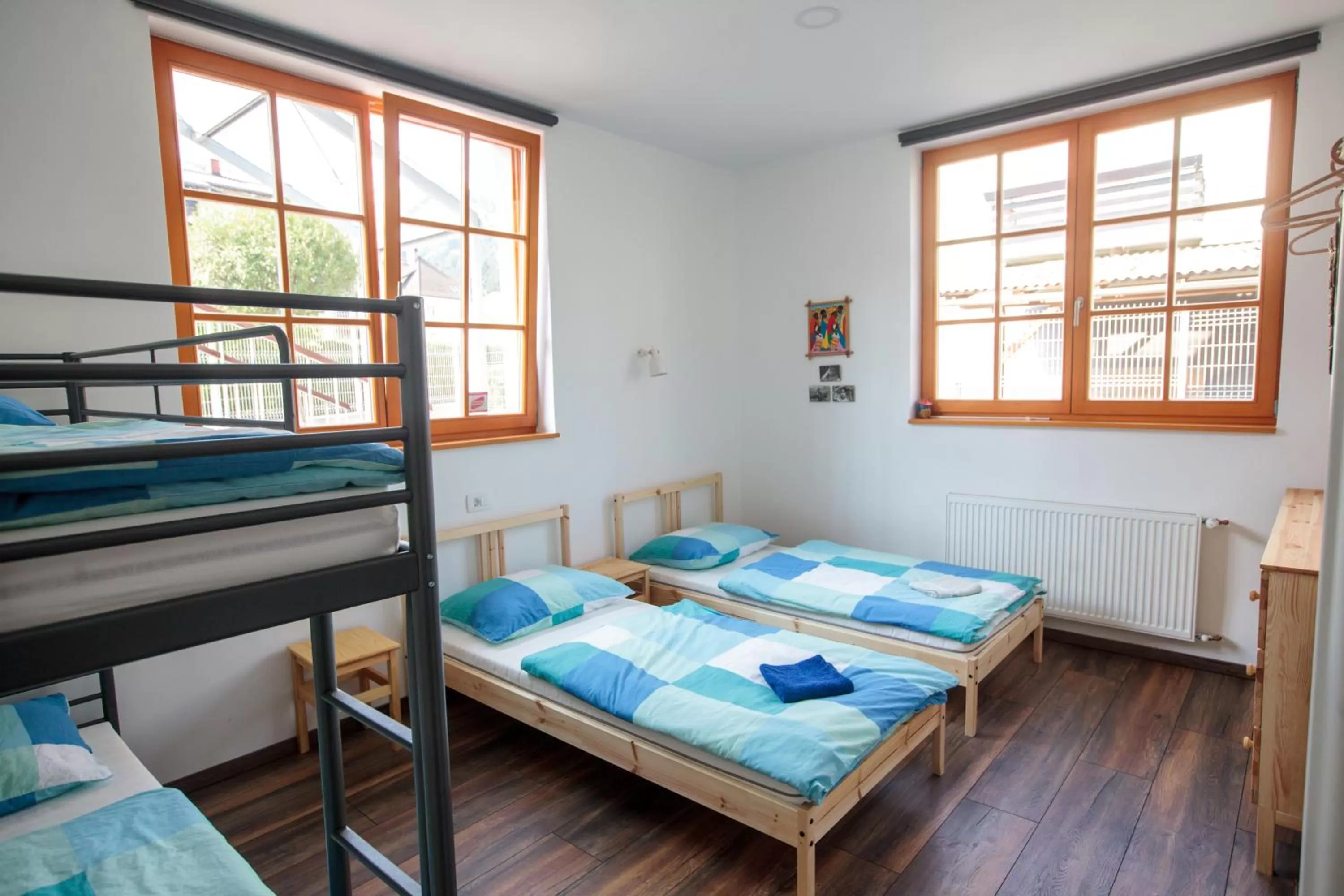 Bed in BikeSki family hotel, b&b, apartaments, rooms