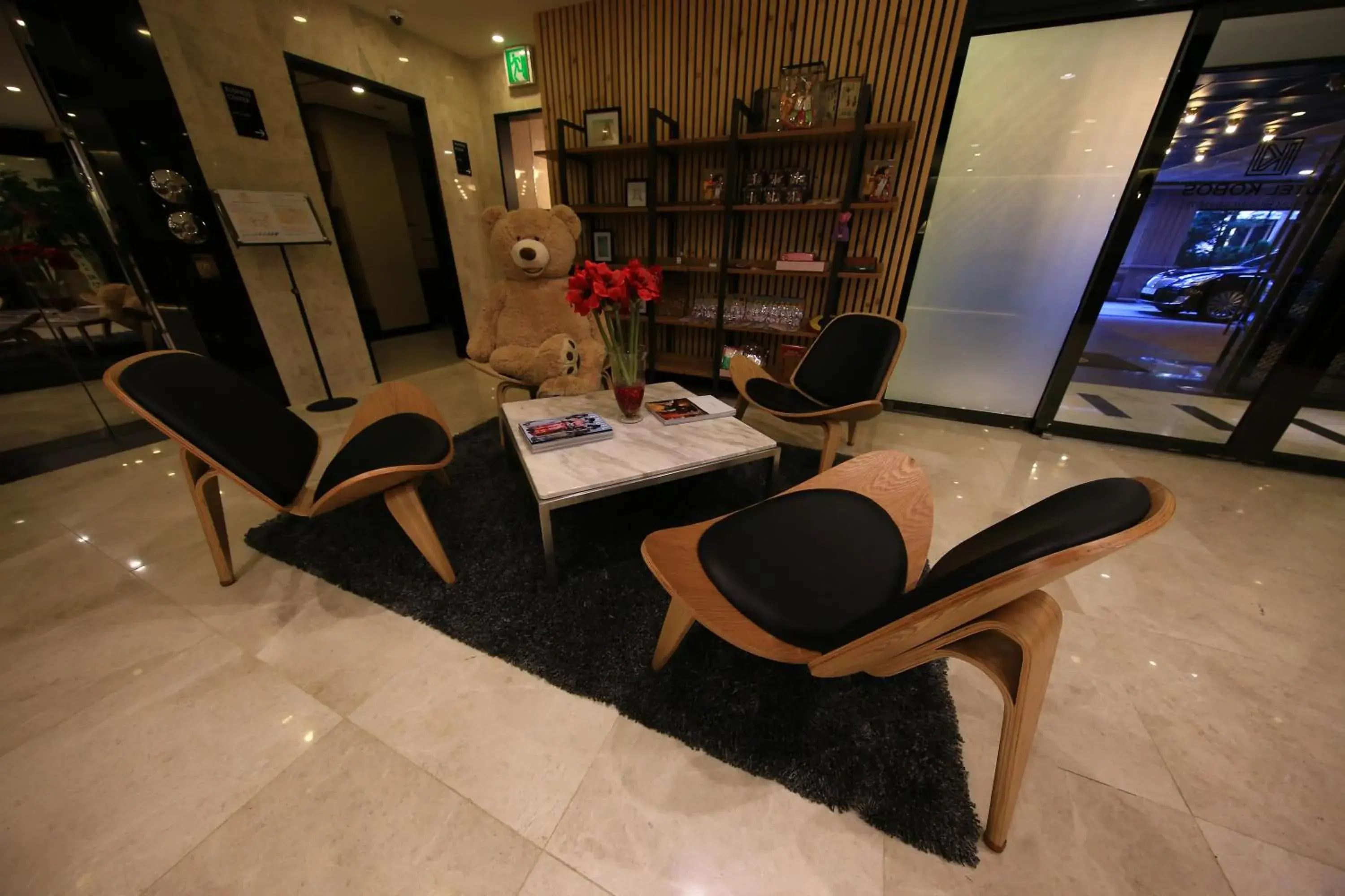 Seating Area in Kobos Hotel