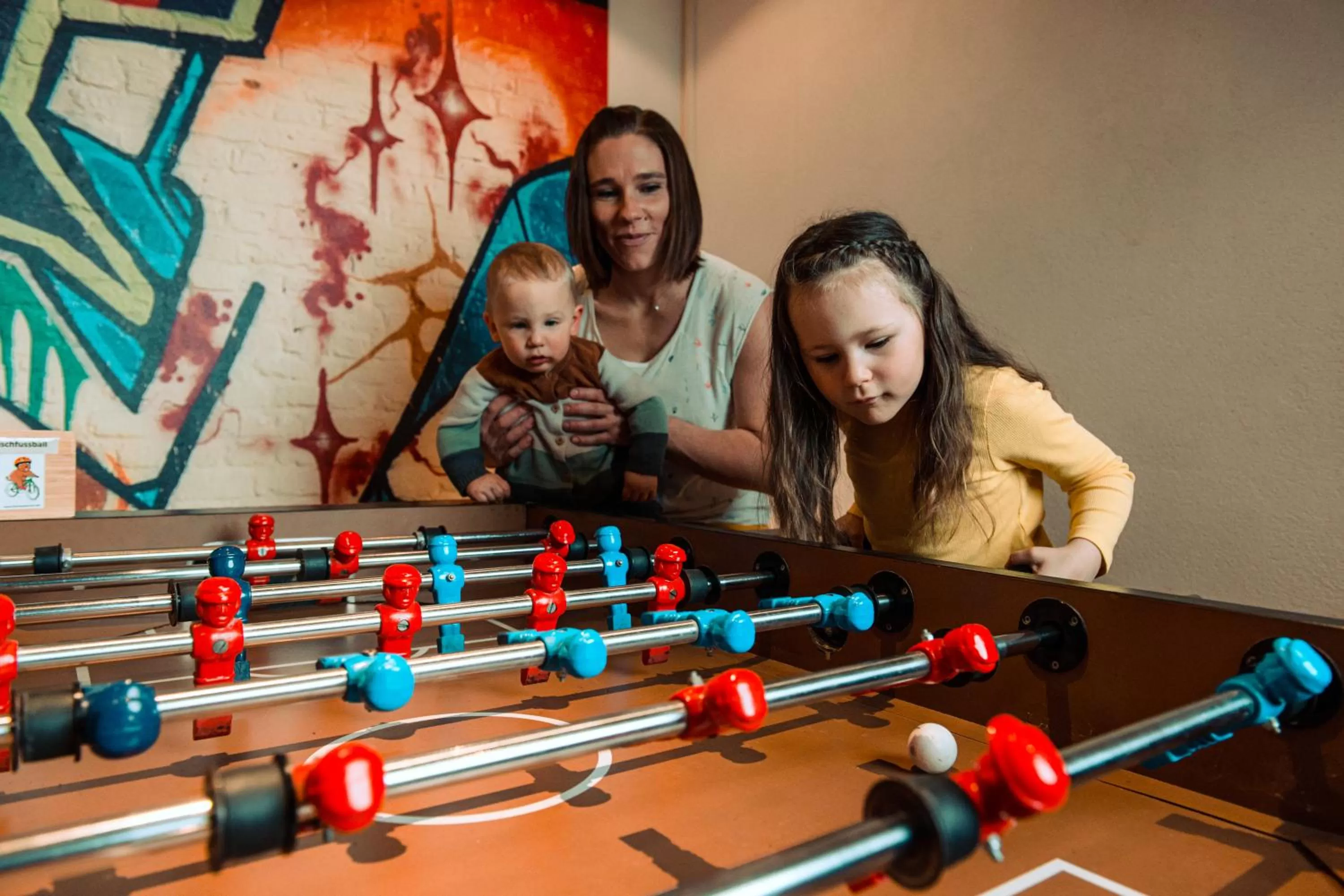 Game Room in Familienhotel Kleinwalsertal