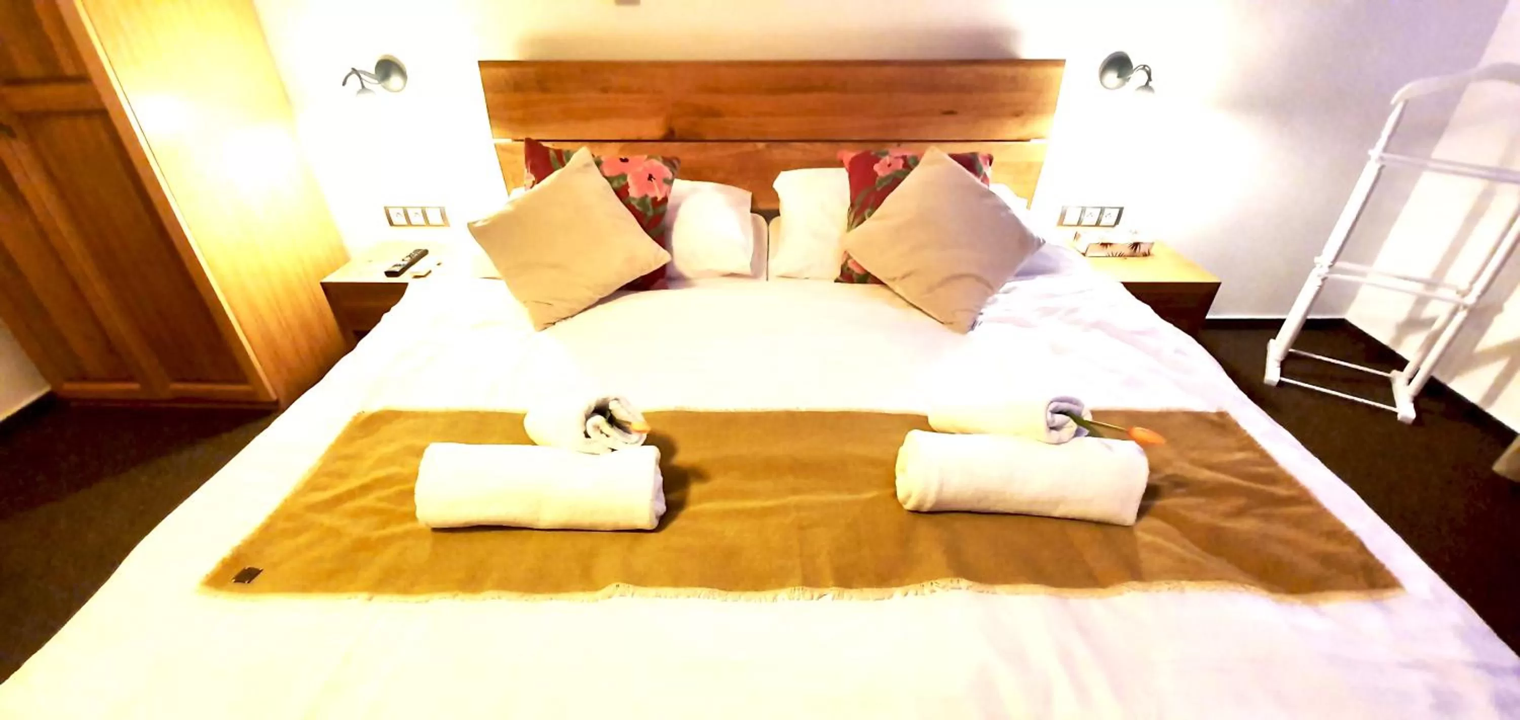 Bed in Hotel Farma Vysoká