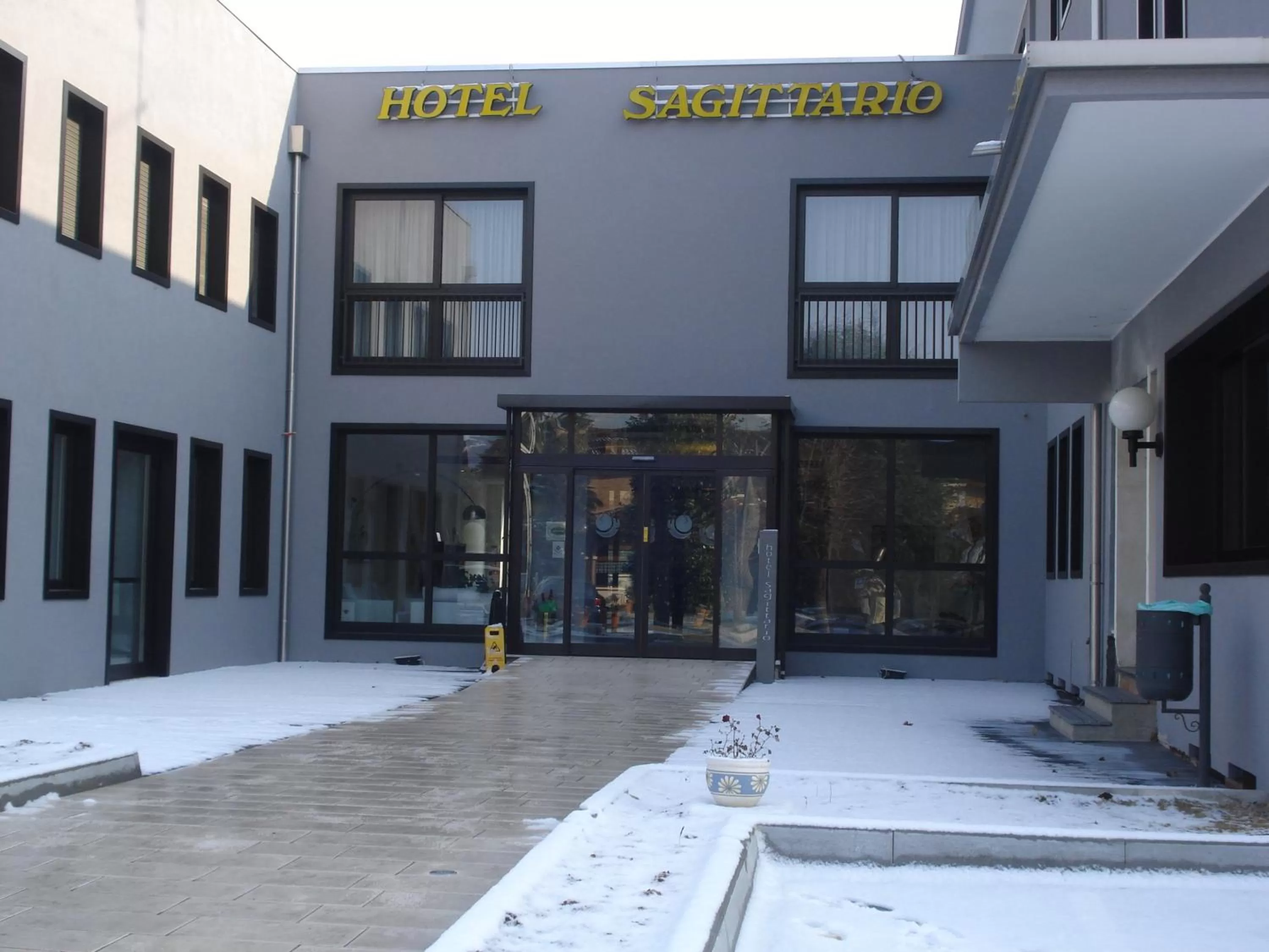 Facade/entrance in Hotel Sagittario