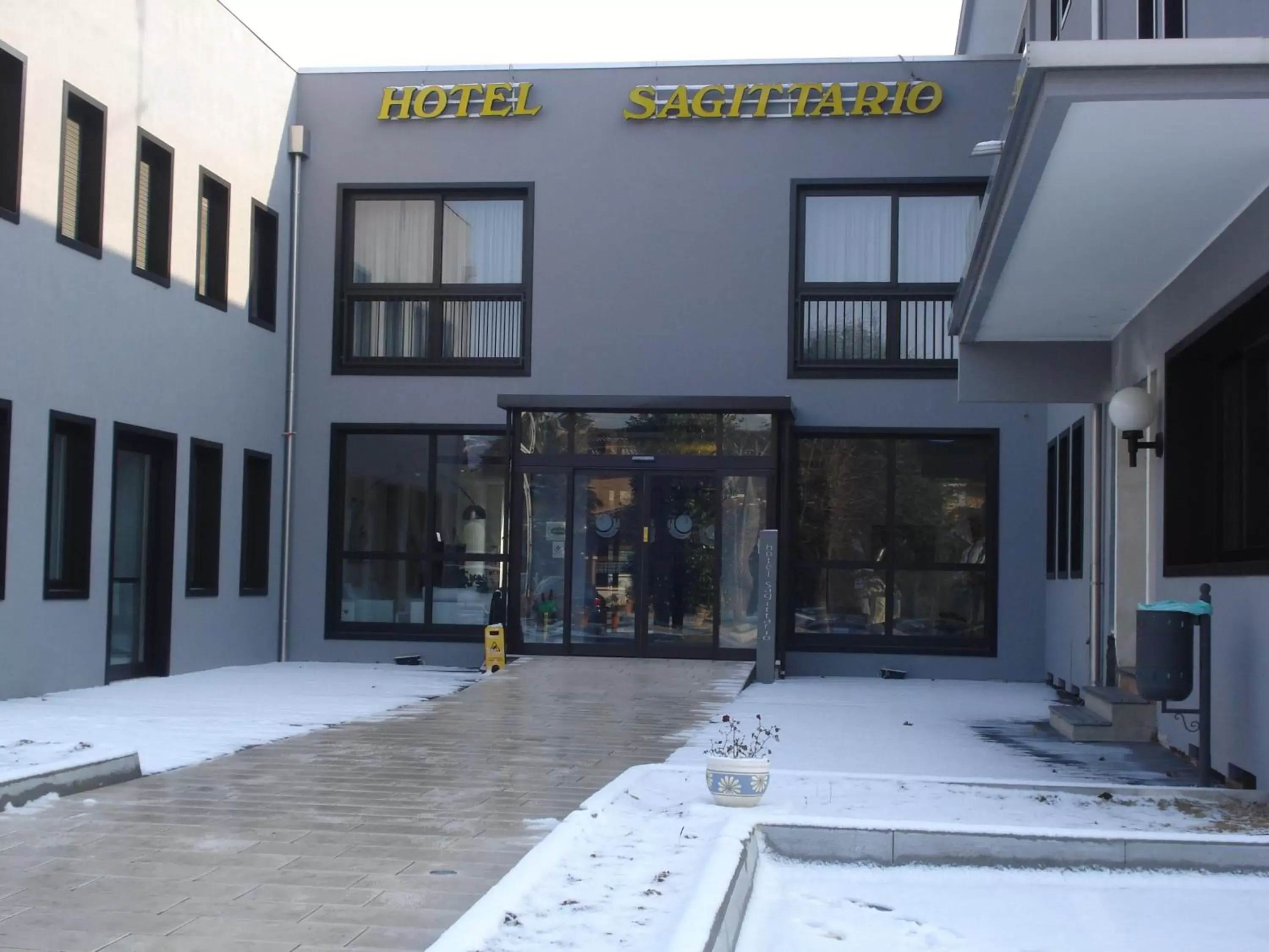 Facade/entrance, Property Building in Hotel Sagittario