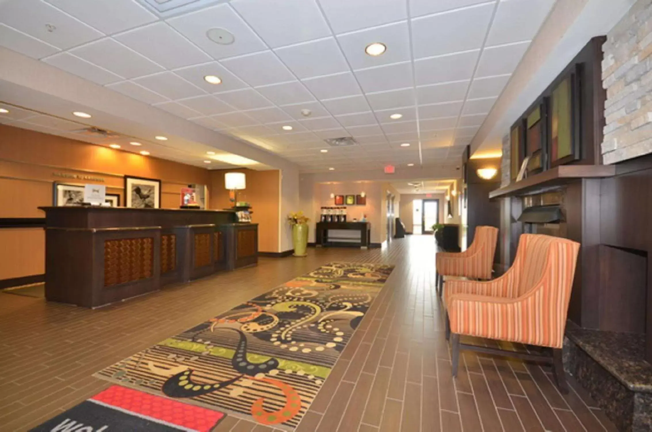 Lobby or reception, Lobby/Reception in Hampton Inn and Suites Tulsa/Catoosa