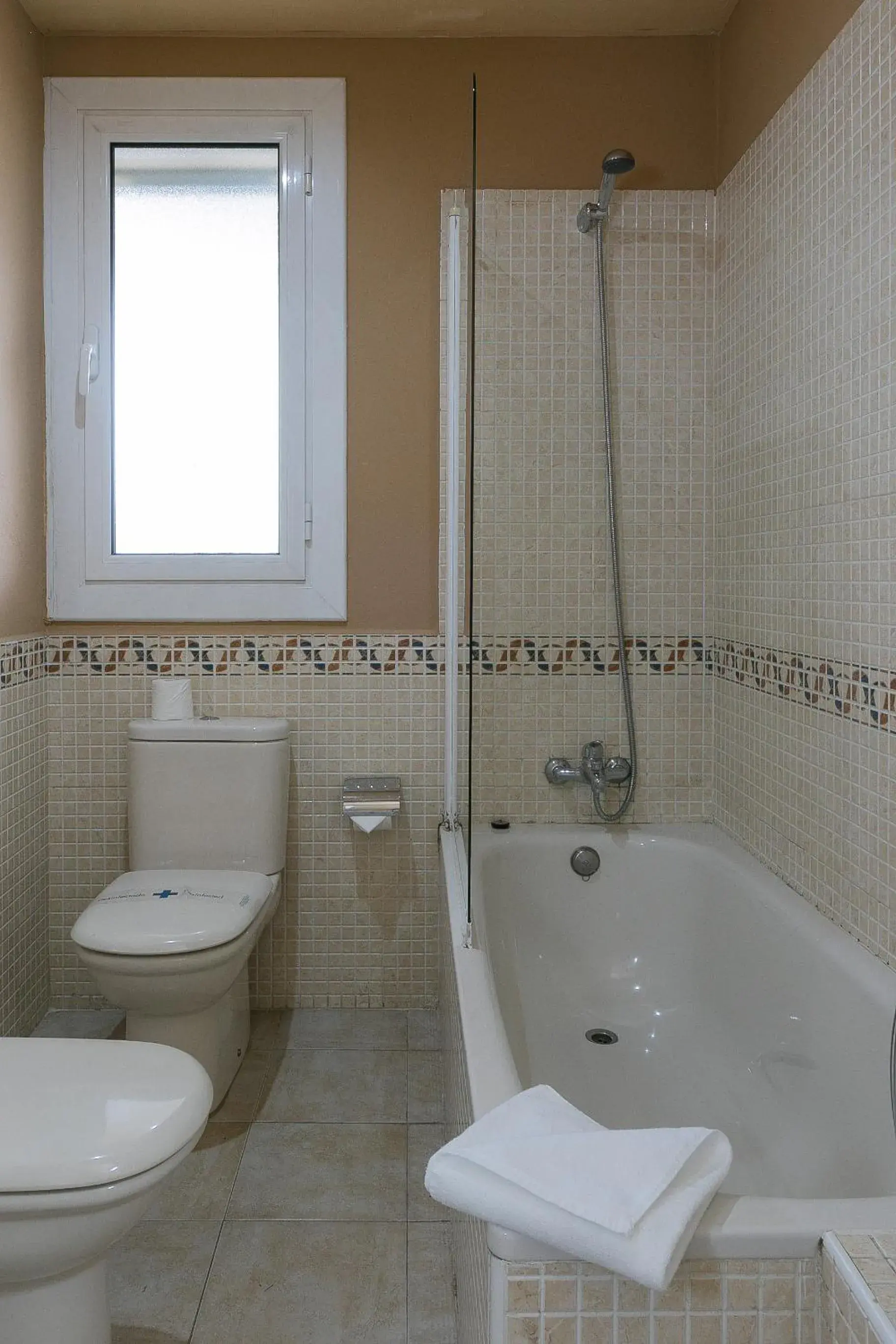 Toilet, Bathroom in Hotel El Castell