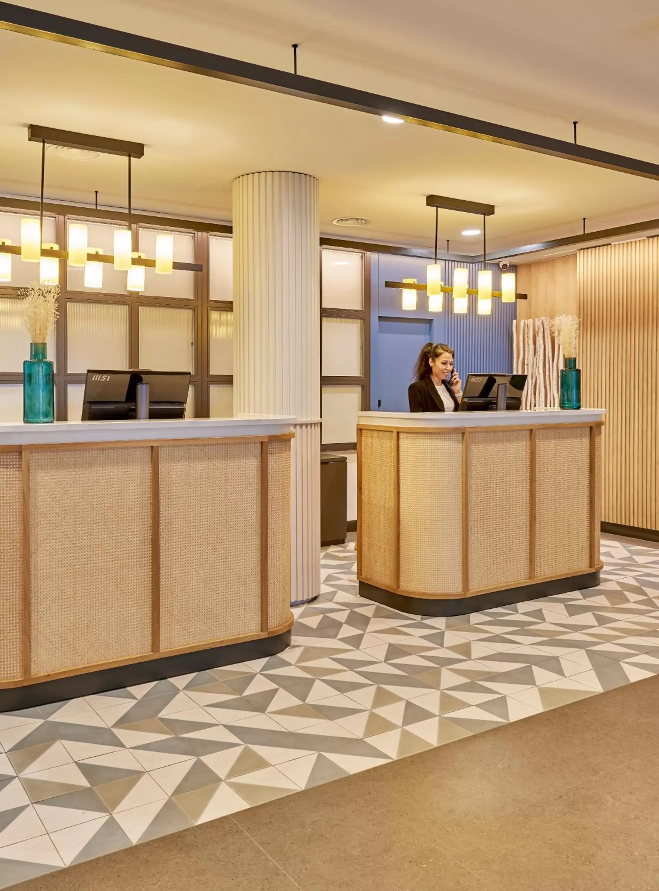 Lobby or reception in URH Sitges Playa Lobby or reception in URH Sitges Playa