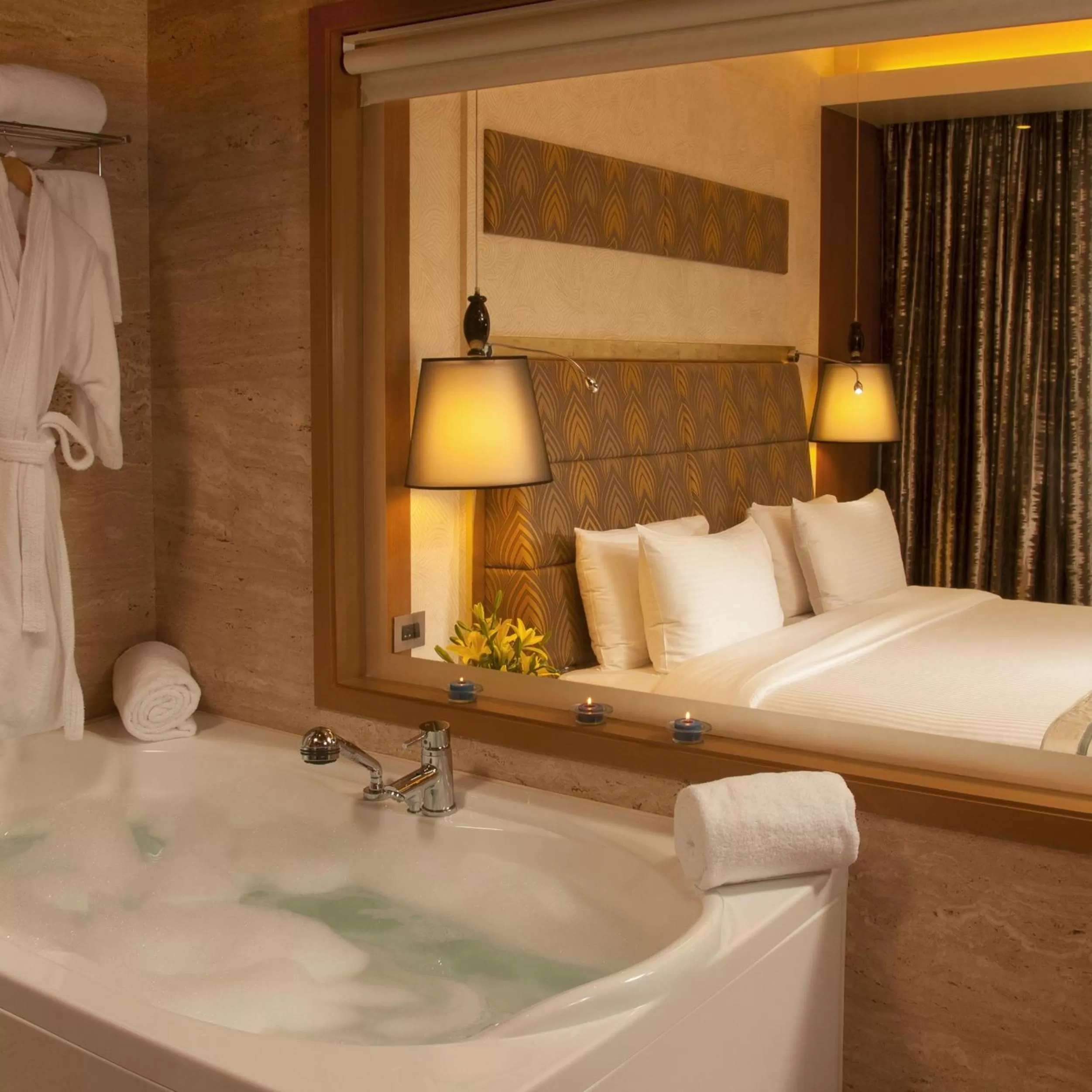 Bed in Radisson Blu Hotel, Nagpur