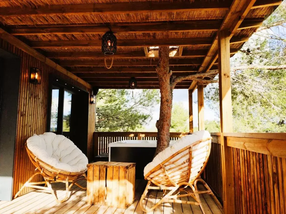 Balcony/Terrace in Villa Occitana