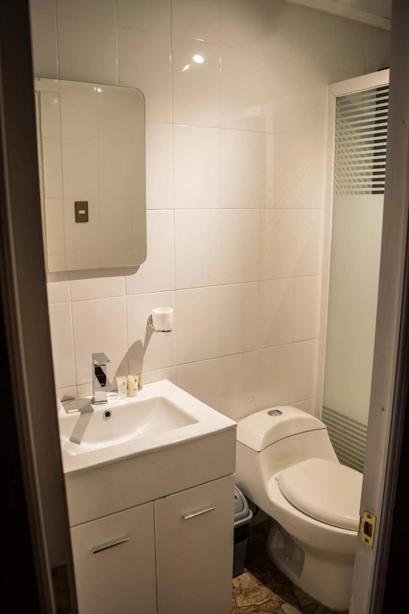 Bathroom in Hotel Manada del Desierto