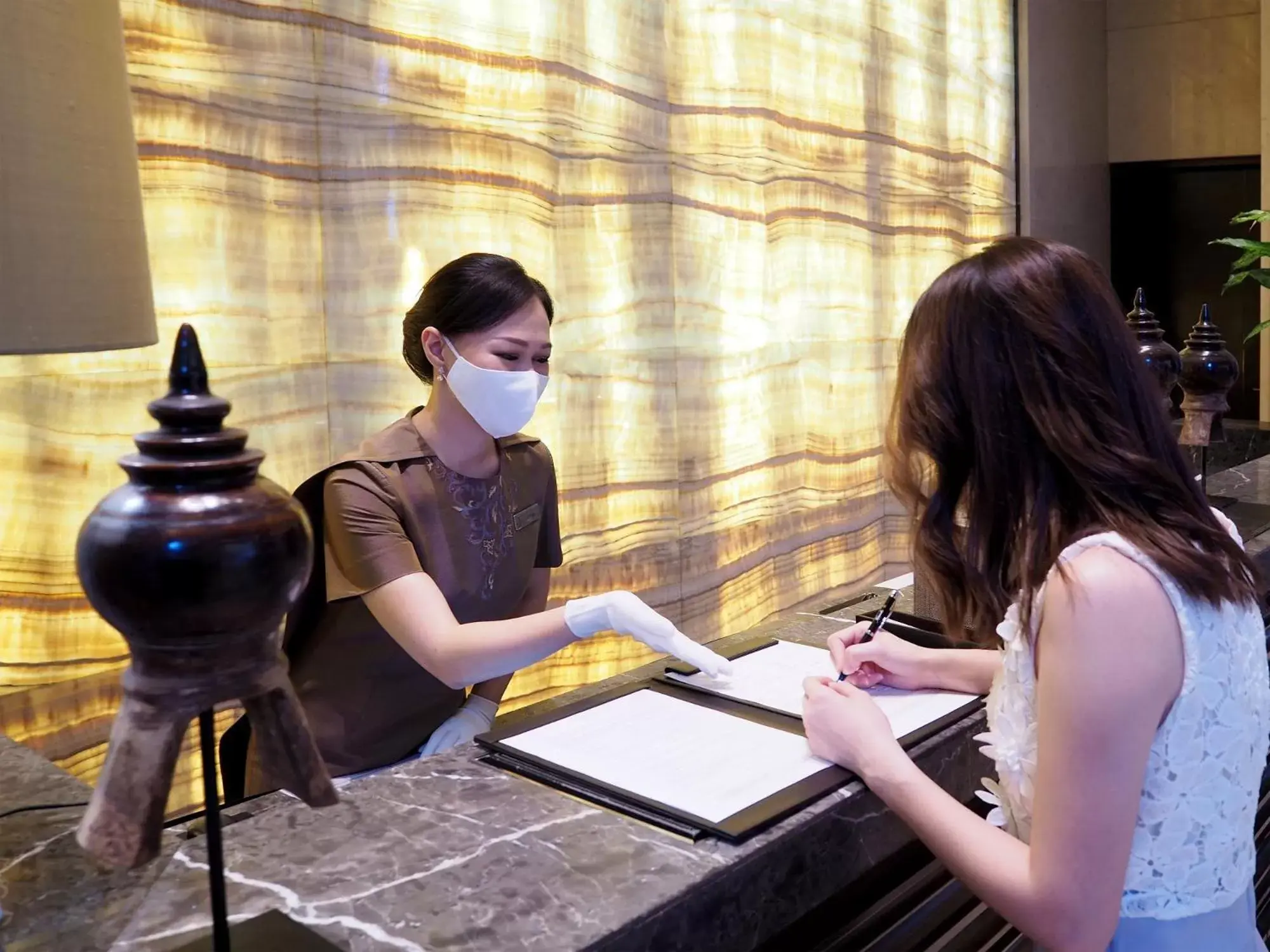 Staff in Siam Kempinski Hotel Bangkok - SHA Extra Plus Certified