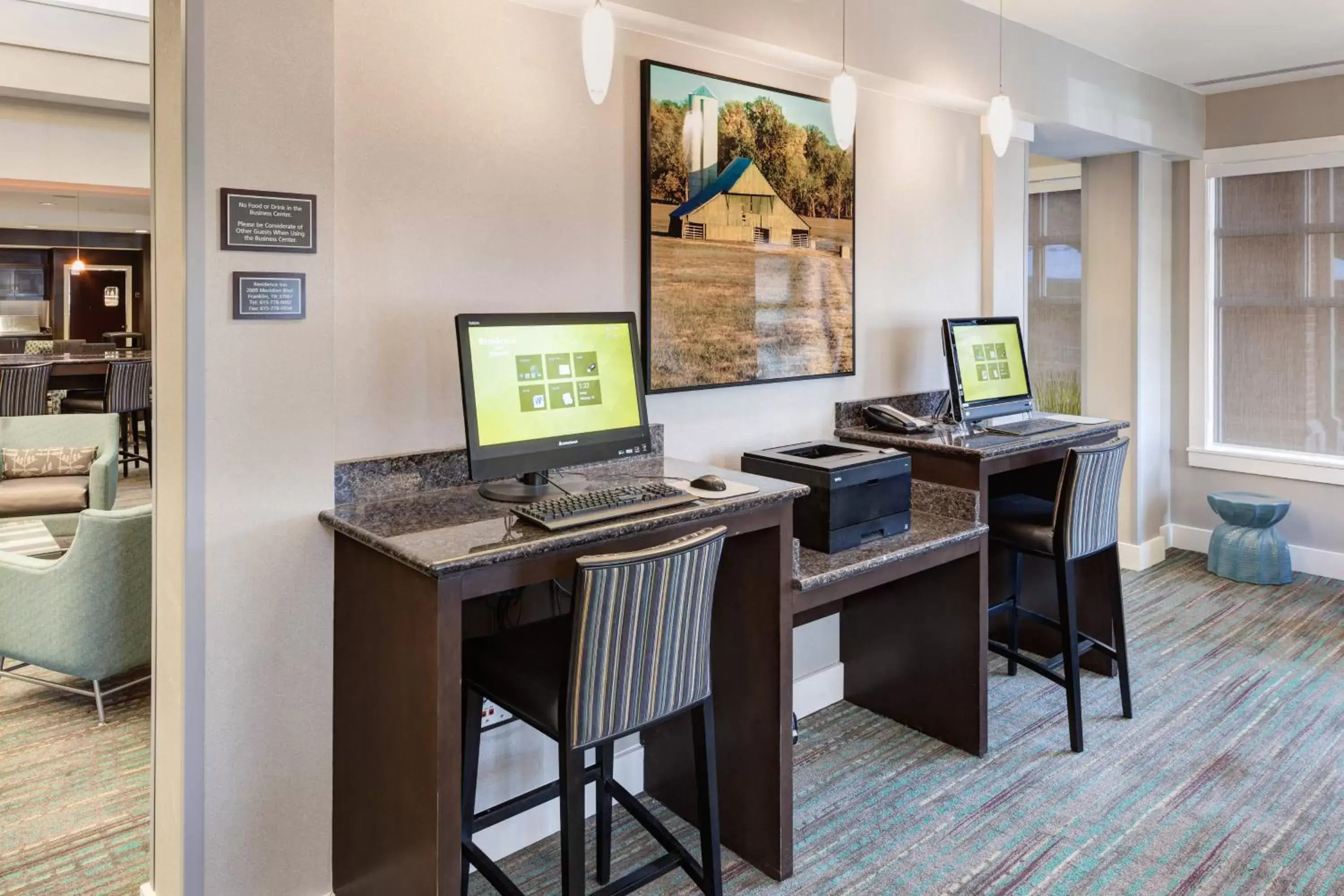 Business facilities, Business Area/Conference Room in Residence Inn by Marriott Franklin Cool Springs