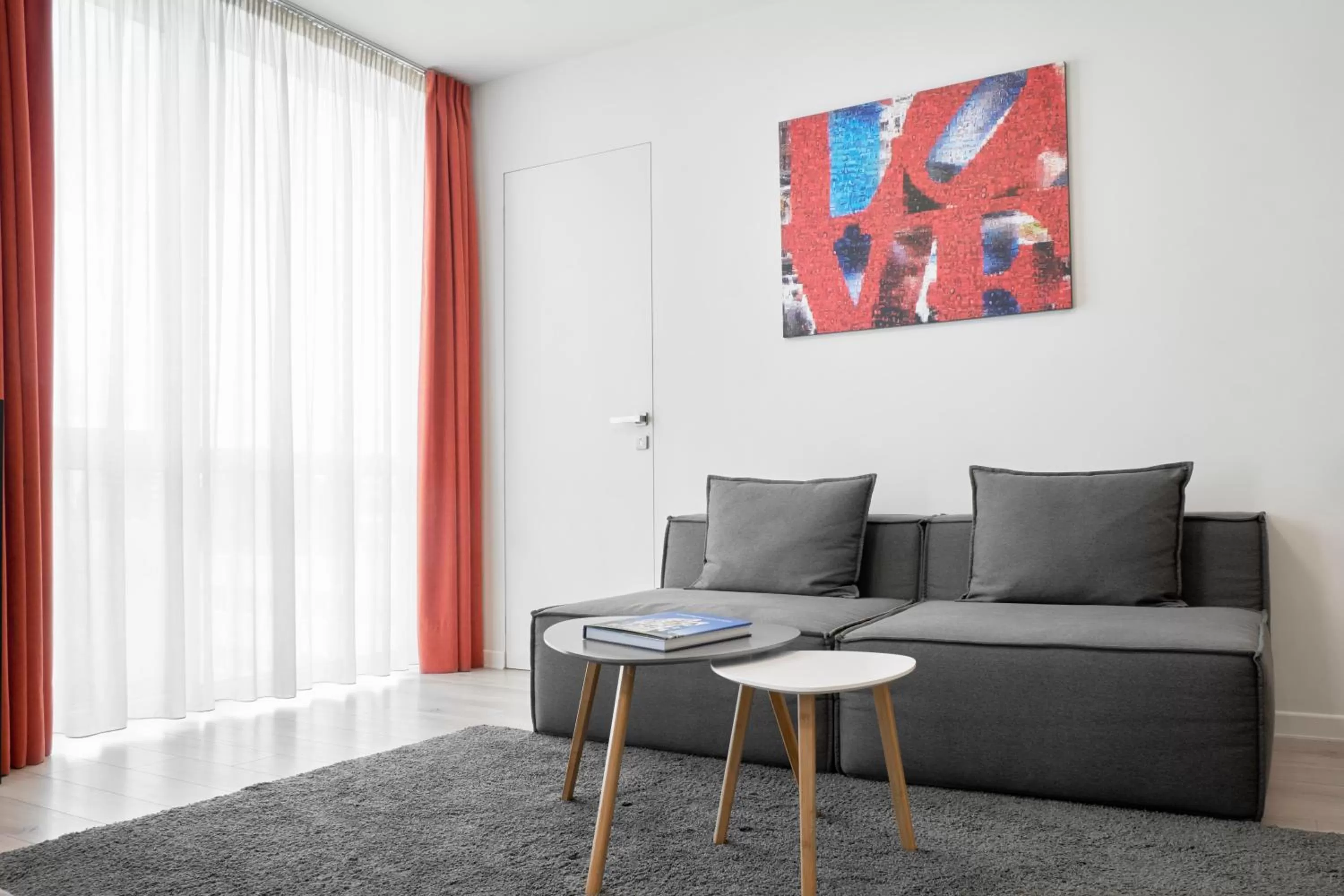 Seating area in Adella Boutique Hotel - Free Secured Parking