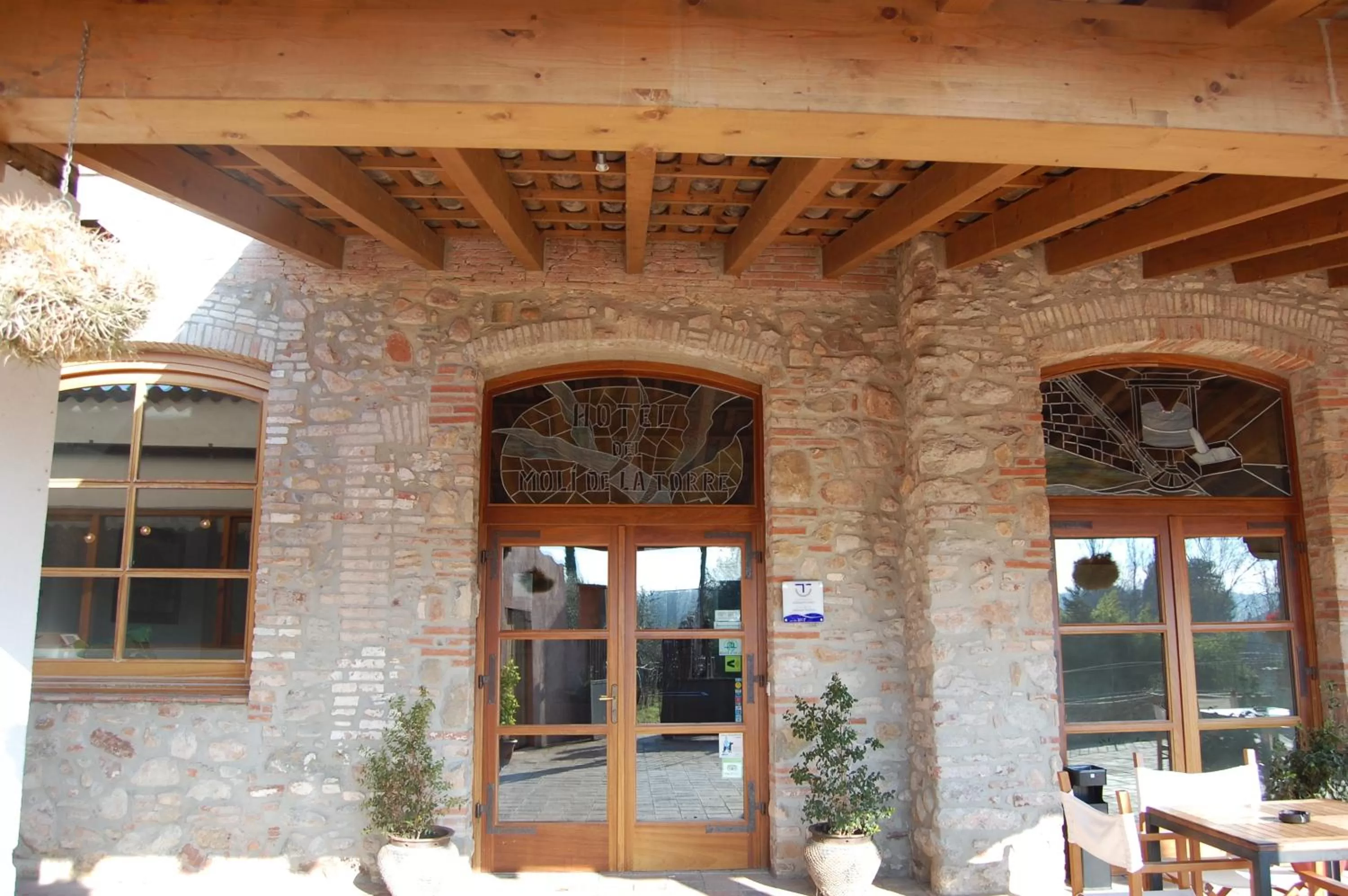 Facade/entrance in Hotel Moli De La Torre