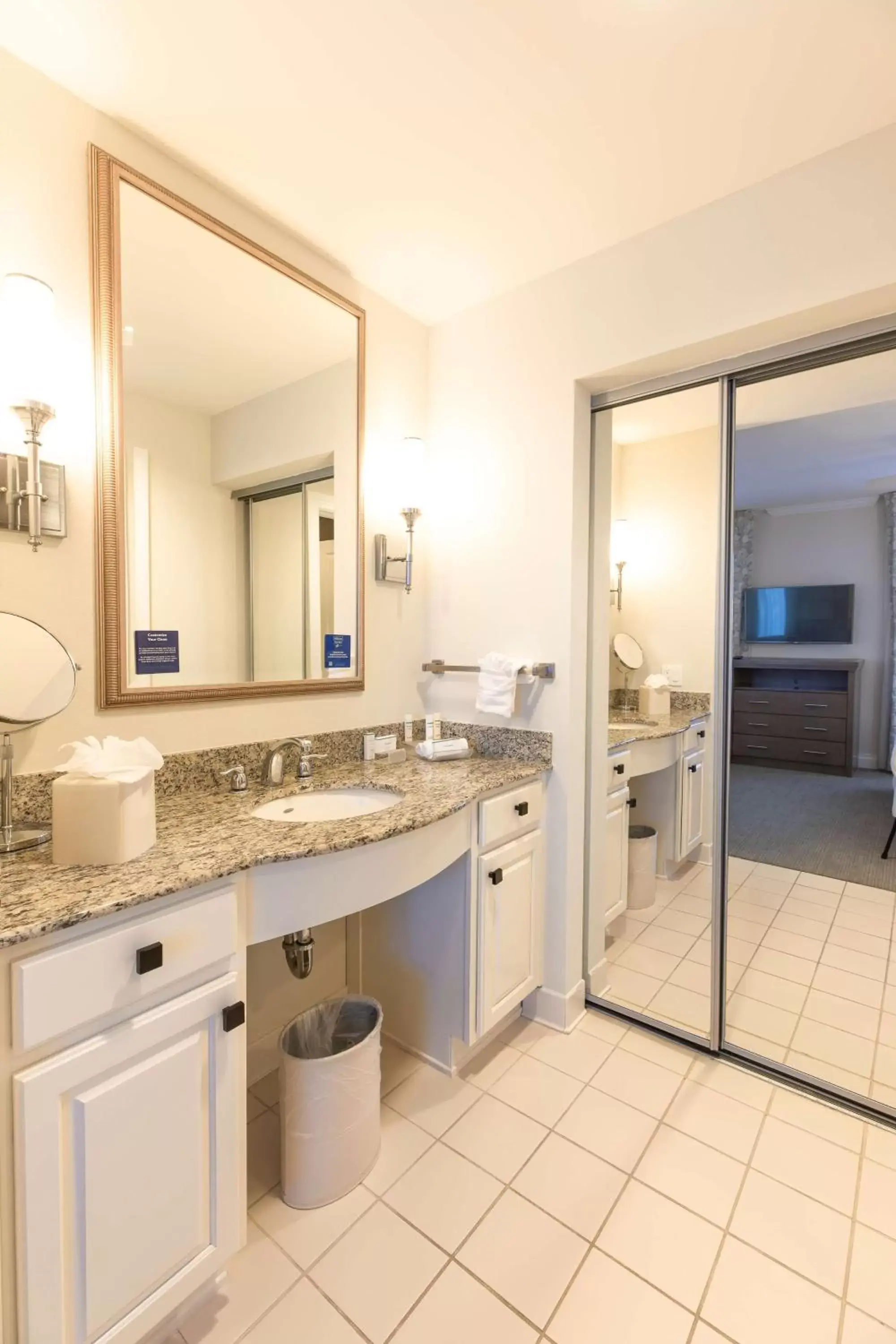 Bathroom in Homewood Suites by Hilton Palm Beach Gardens