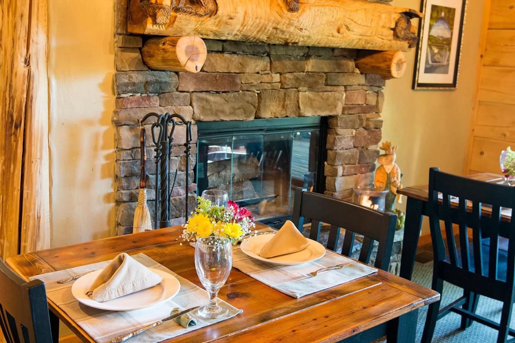 Dining area, Restaurant/Places to Eat in Lazy Bear Lodge