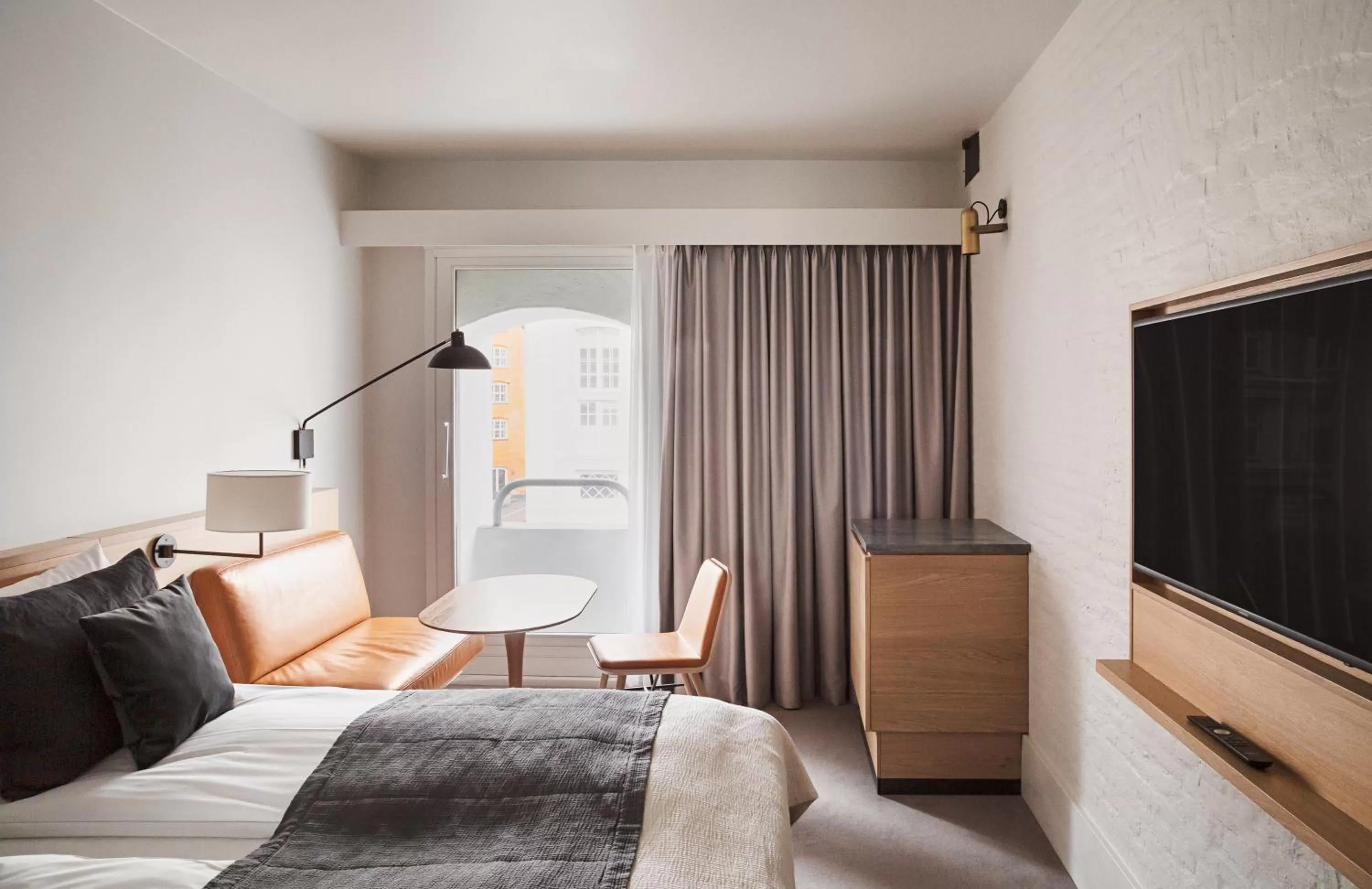 TV and multimedia, Bed in Copenhagen Admiral Hotel