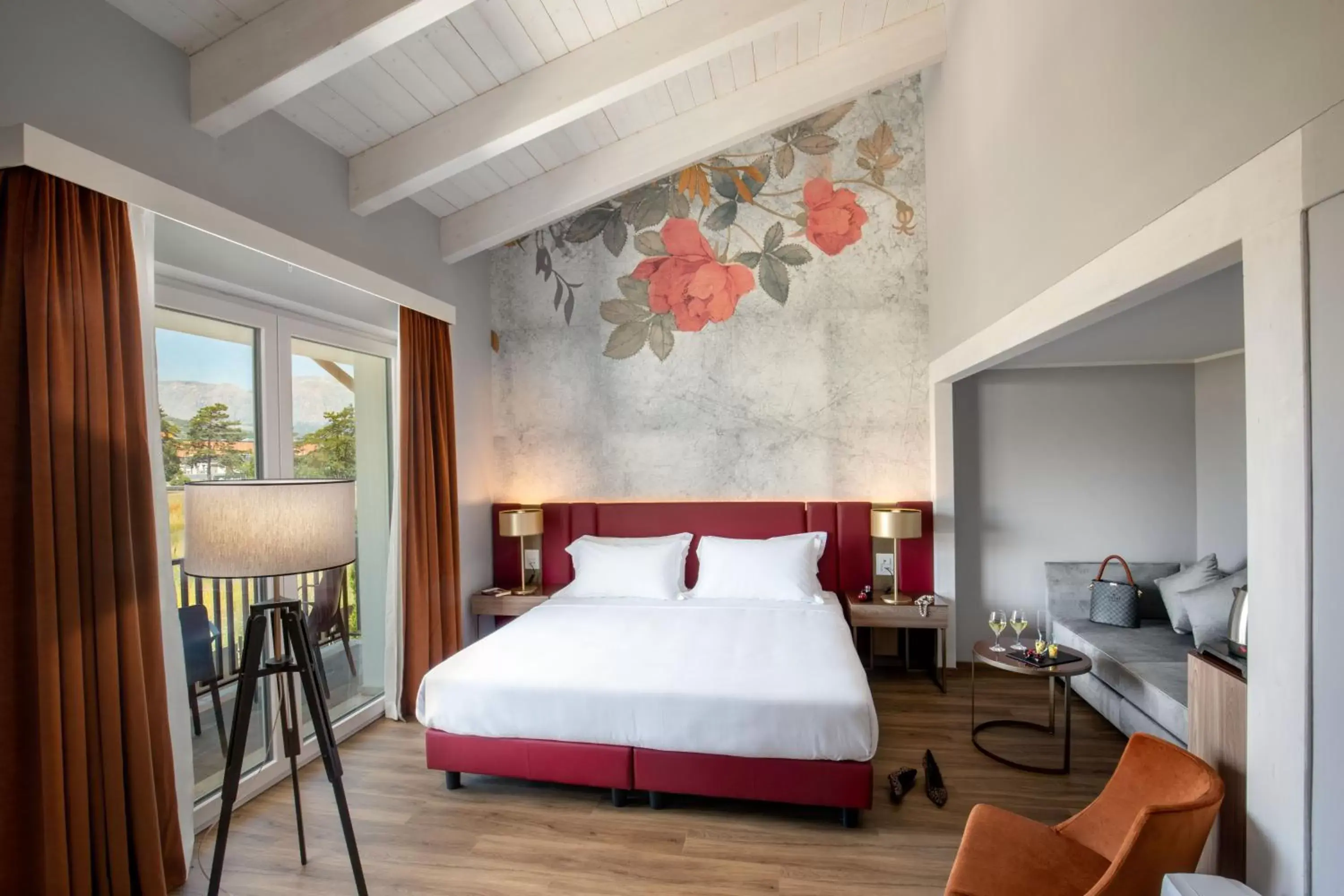 Bedroom, Bed in Hotel Della Piana