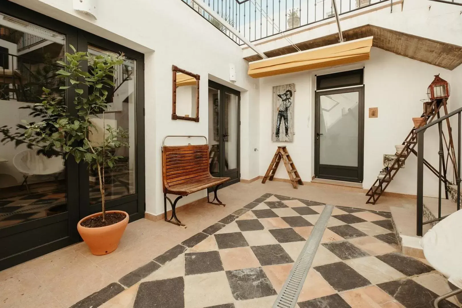 Patio in Casa Victoire Ayamonte