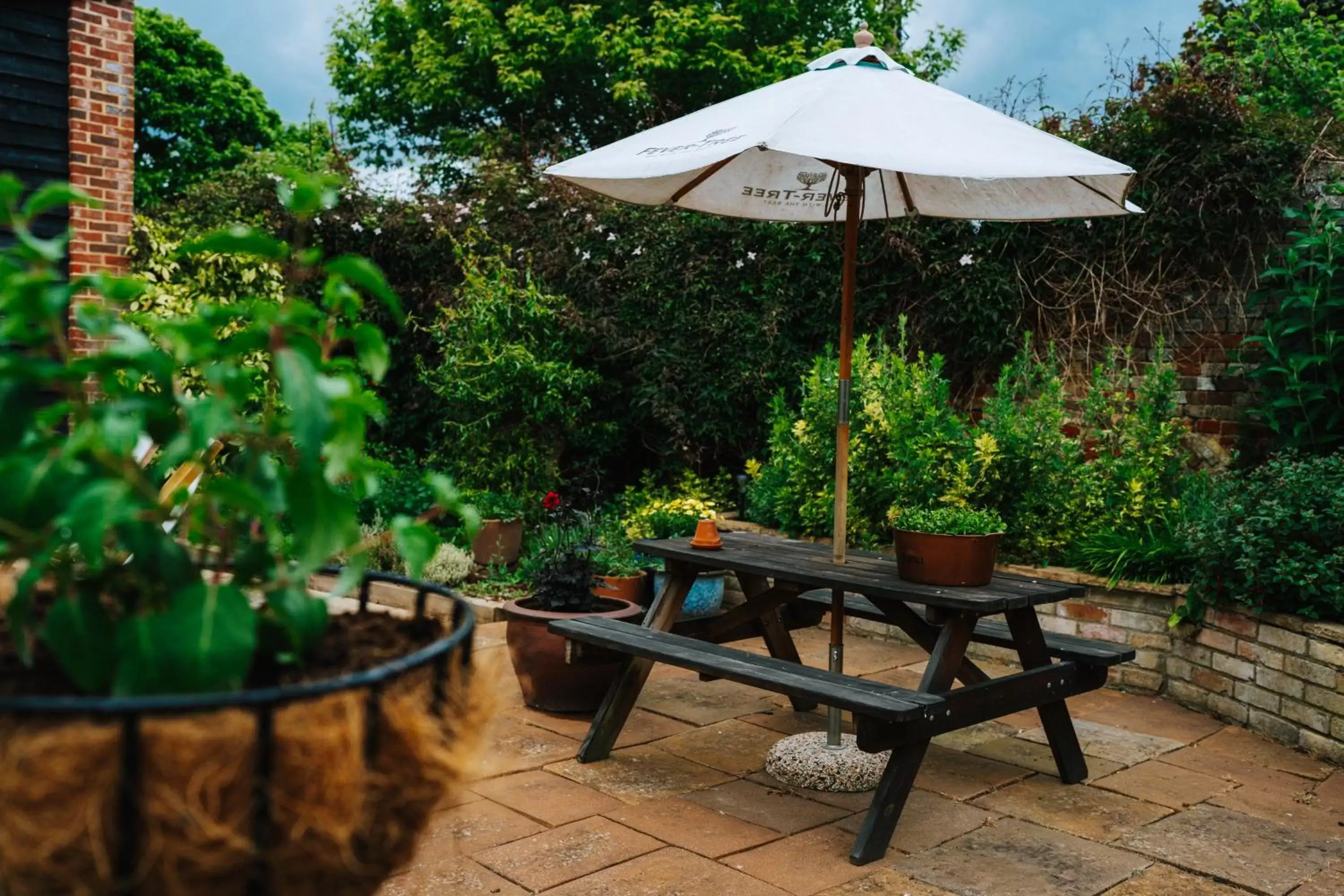 Garden in The Bull Inn