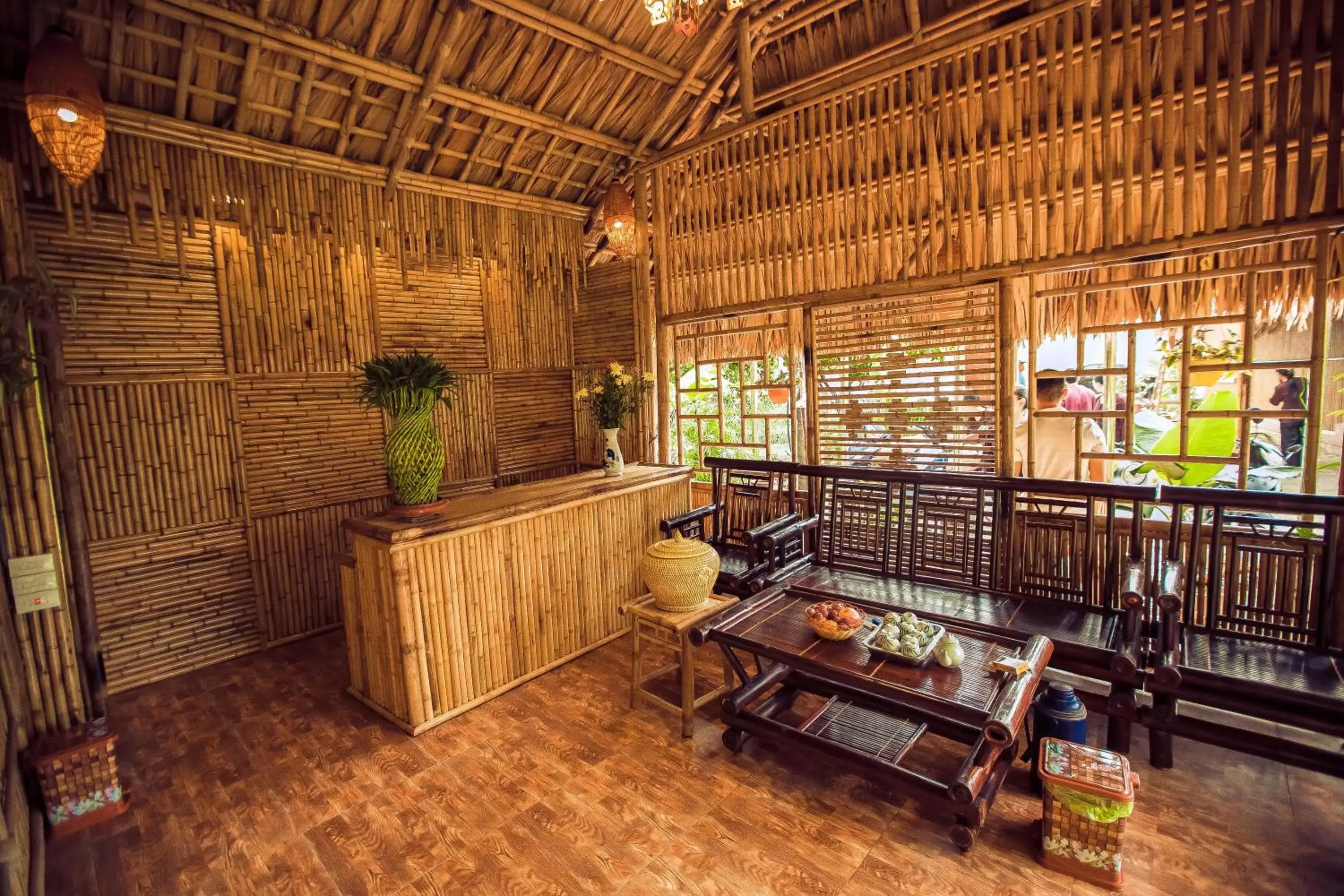 Lobby or reception in Tam Coc Rice Fields Resort Lobby or reception in Tam Coc Rice Fields Resort
