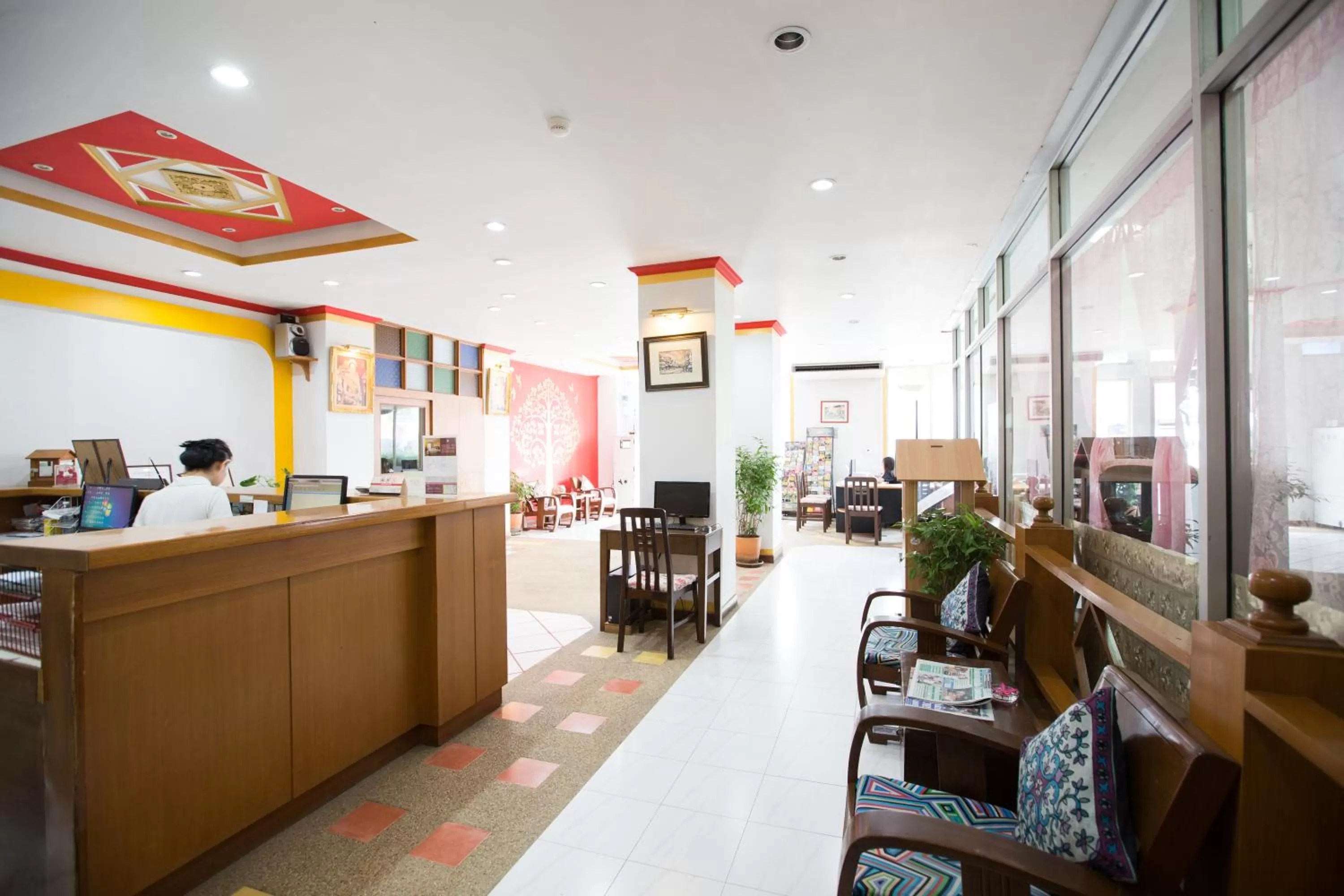 Lobby or reception in Night Bazaar Place