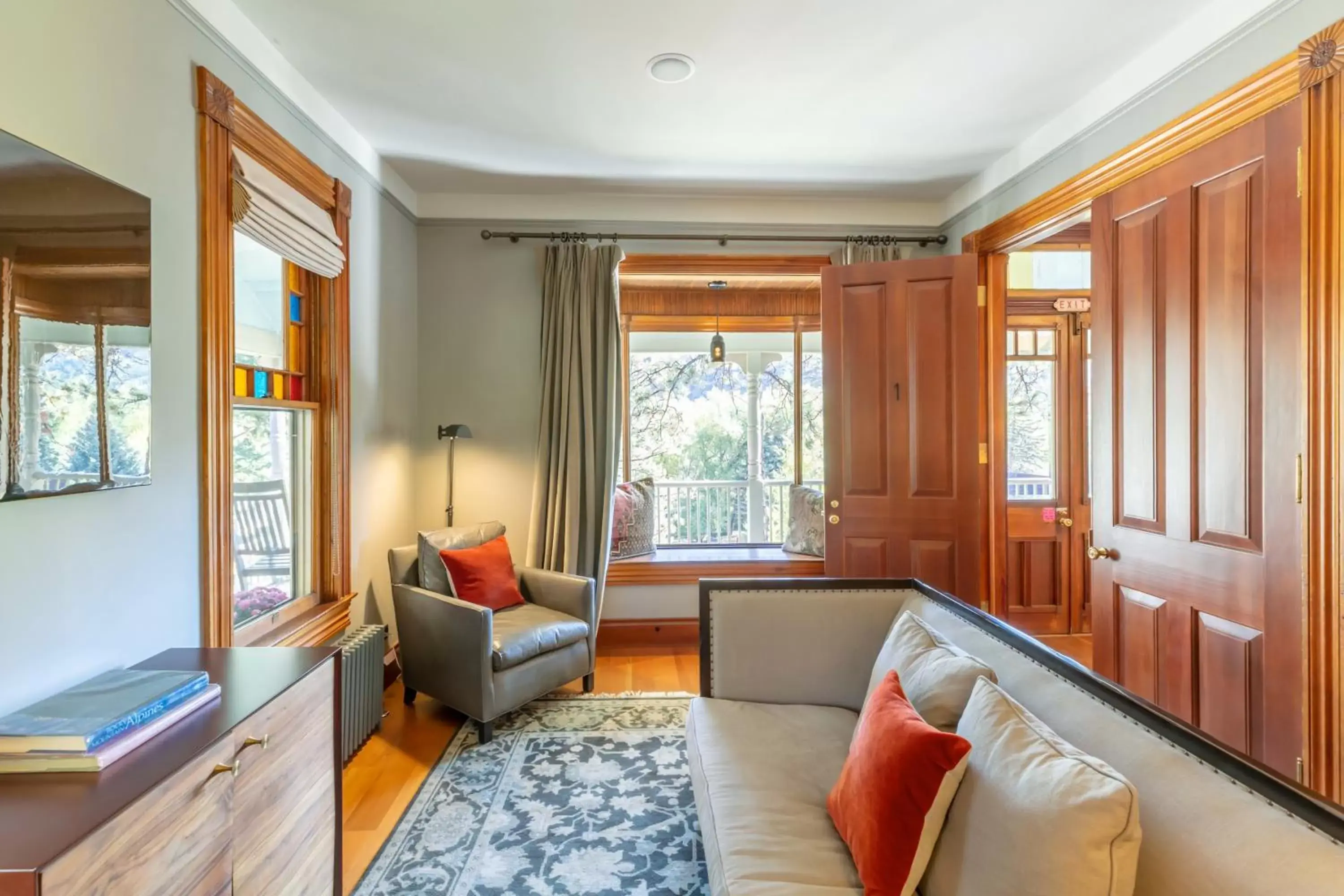 Bedroom, Bed in The Outlook Lodge Bedroom, Bed in The Outlook Lodge