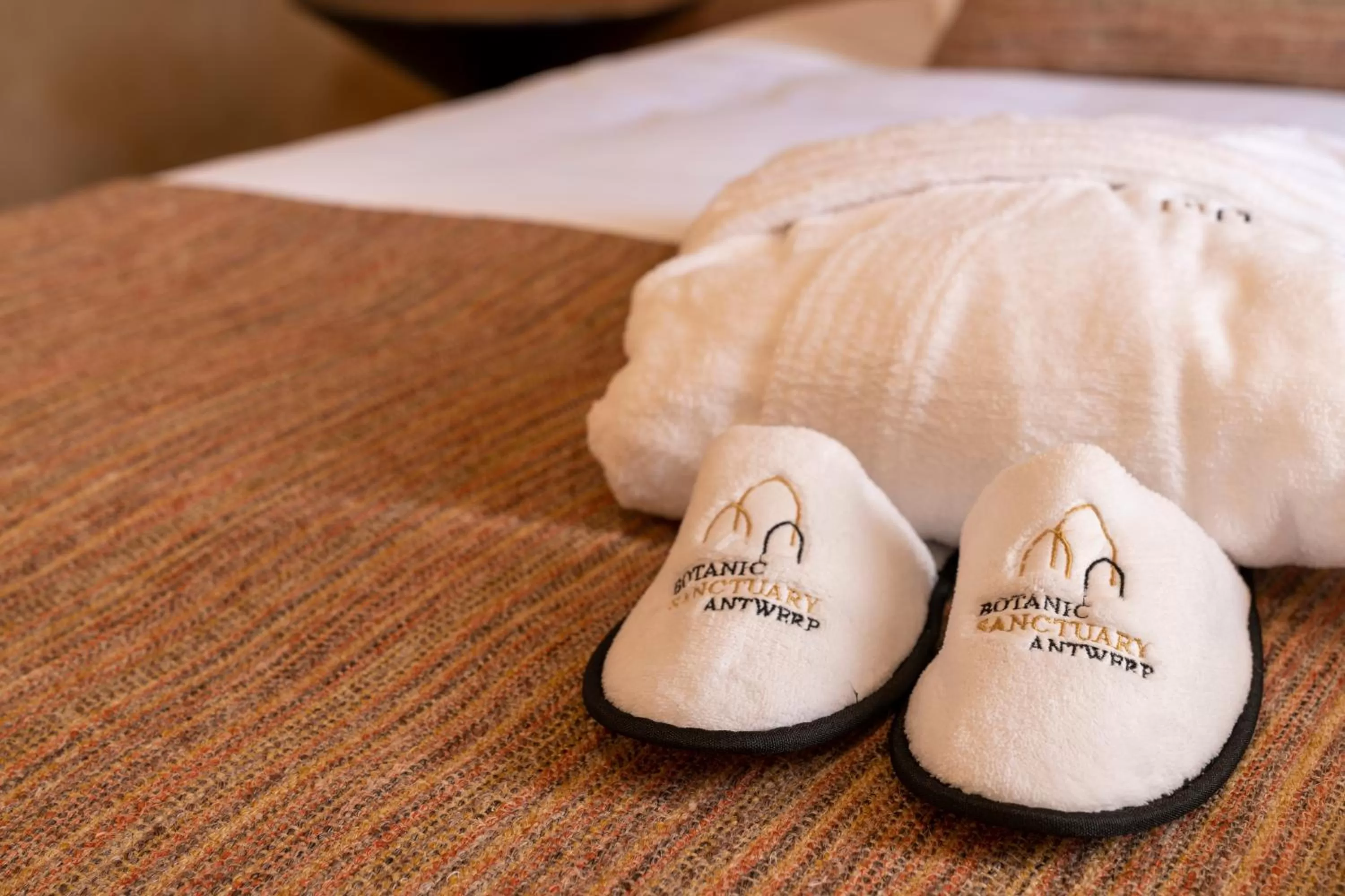 Decorative detail, Bed in Botanic Sanctuary Antwerp - The Leading Hotels of the World
