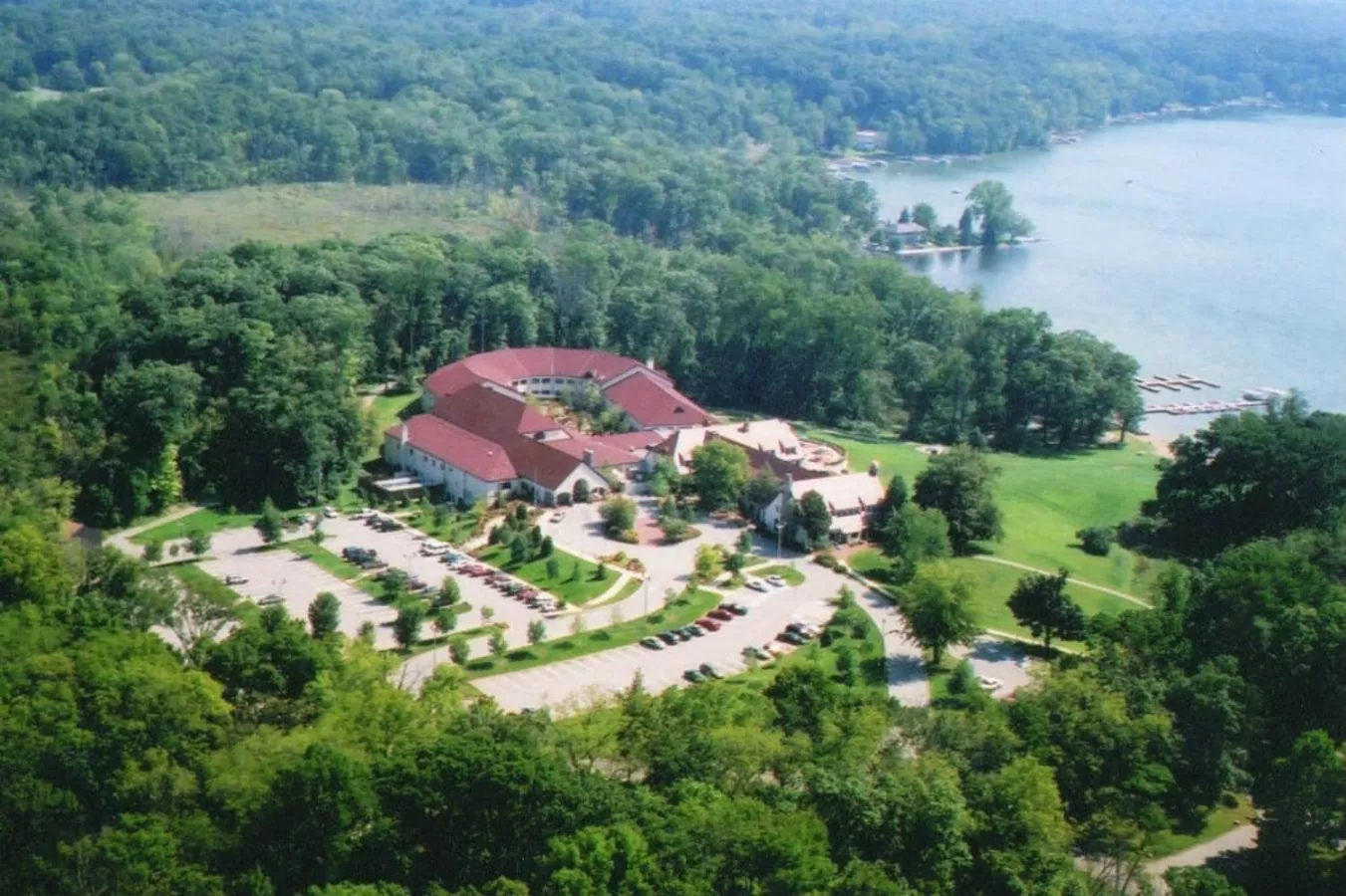 Bird's eye view, Bird's-eye View in Potawatomi Inn & Cabins