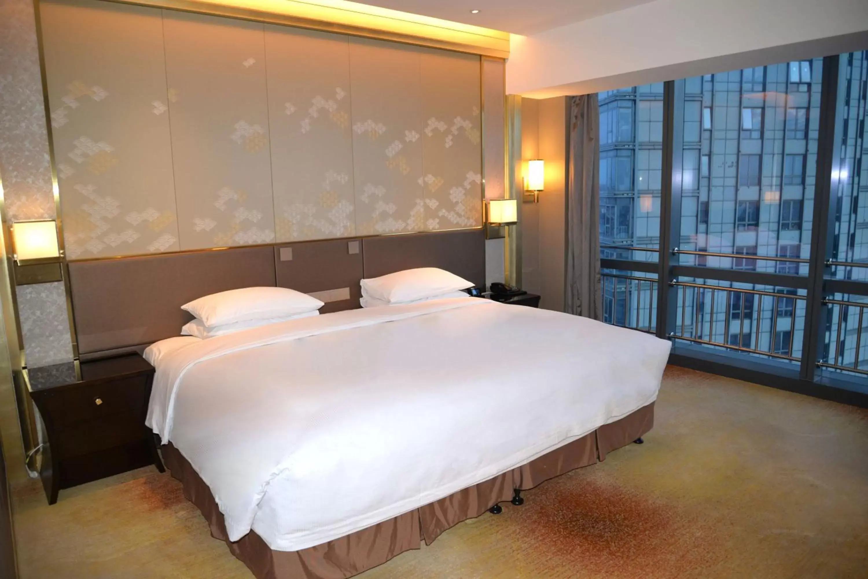 Bed in Hilton Yantai
