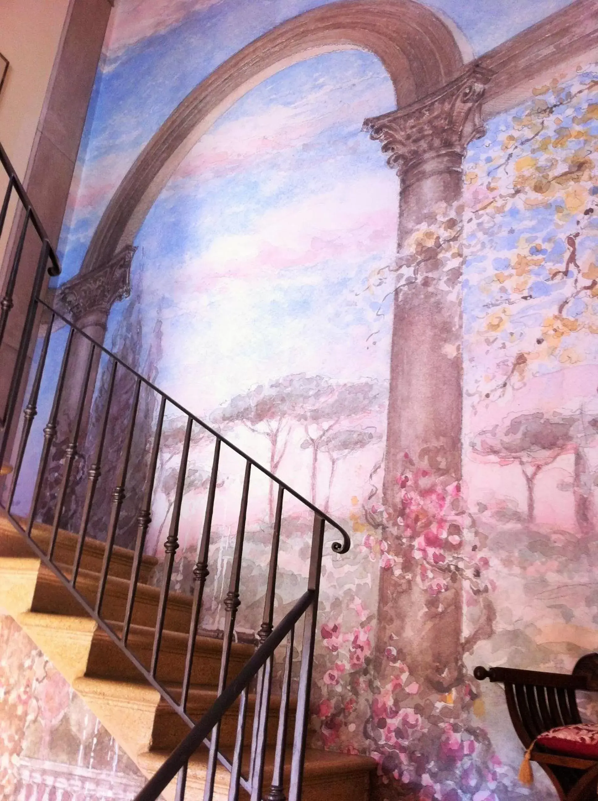 Decorative detail in B&B Il Castello