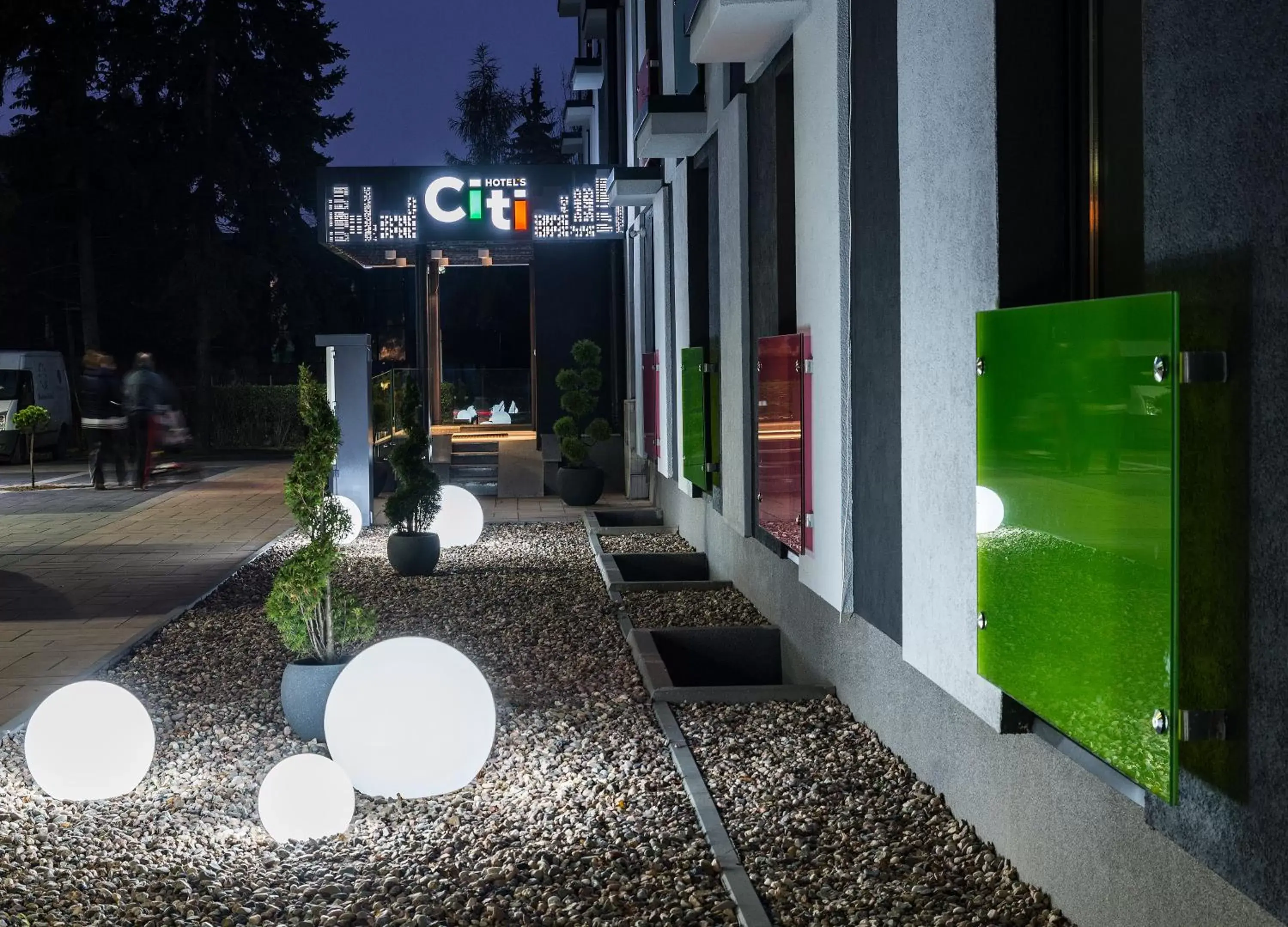 Facade/entrance in Citi Hotel's Wrocław Facade/entrance in Citi Hotel's Wrocław