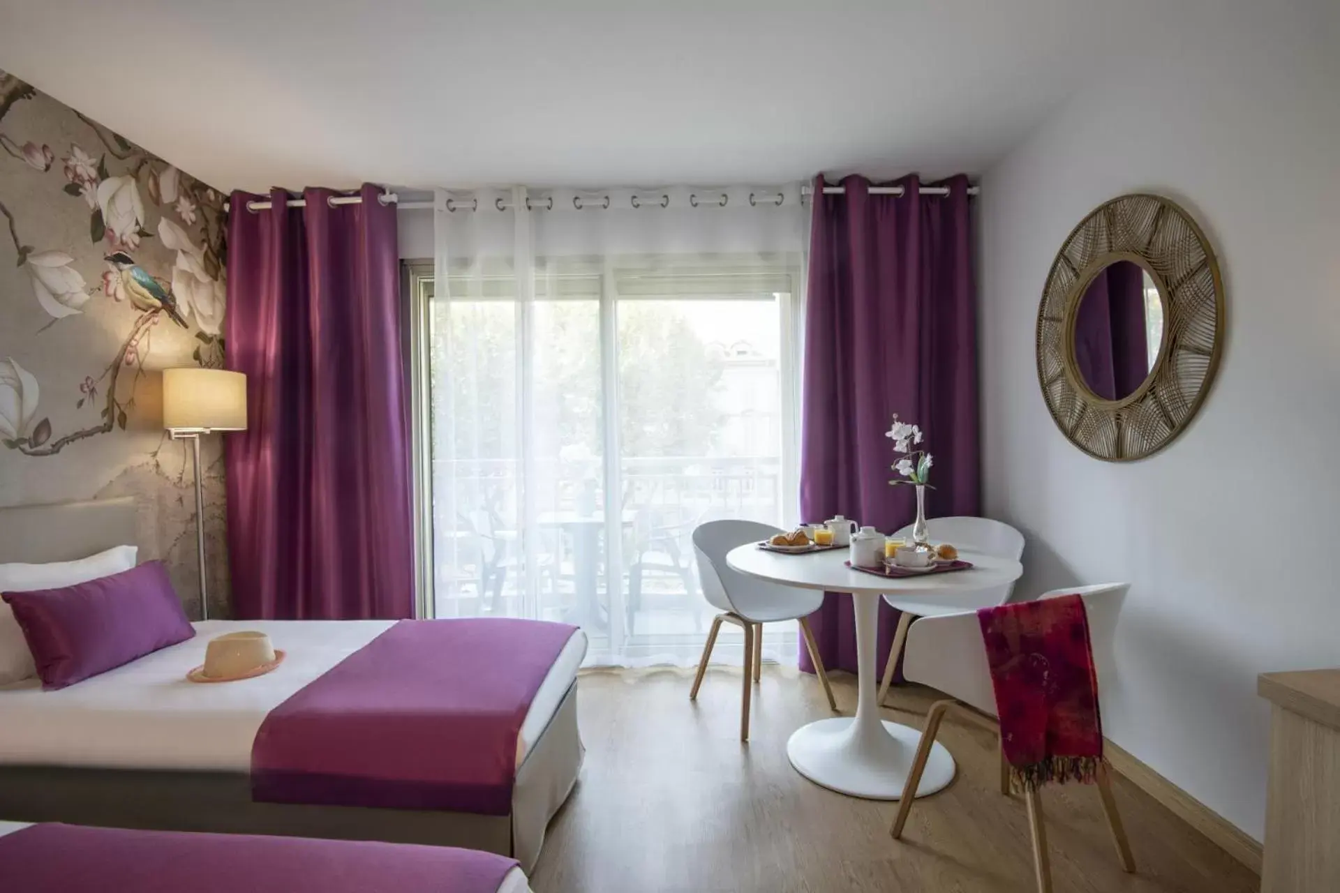 Bedroom in Hotel Chambord