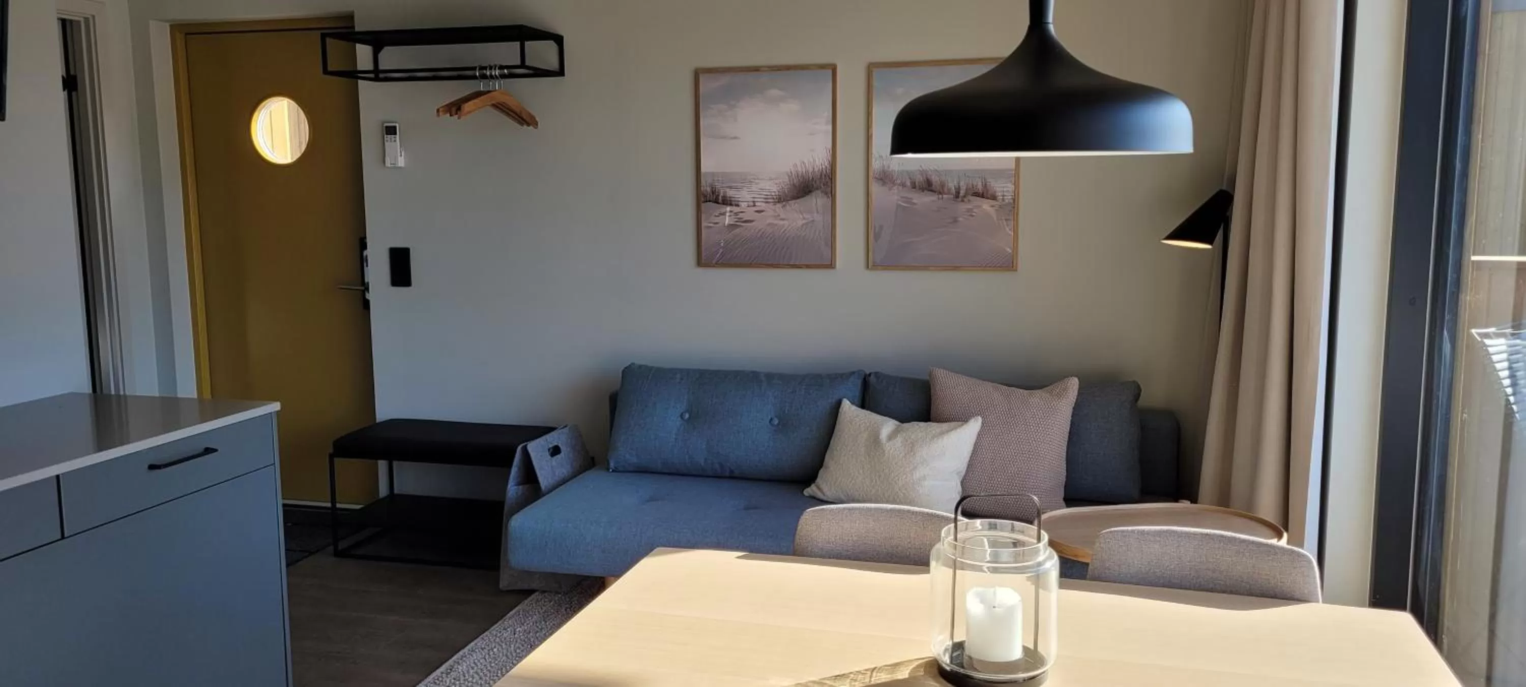 Seating area in Halmstad Golfarena Hotell & Lägenheter