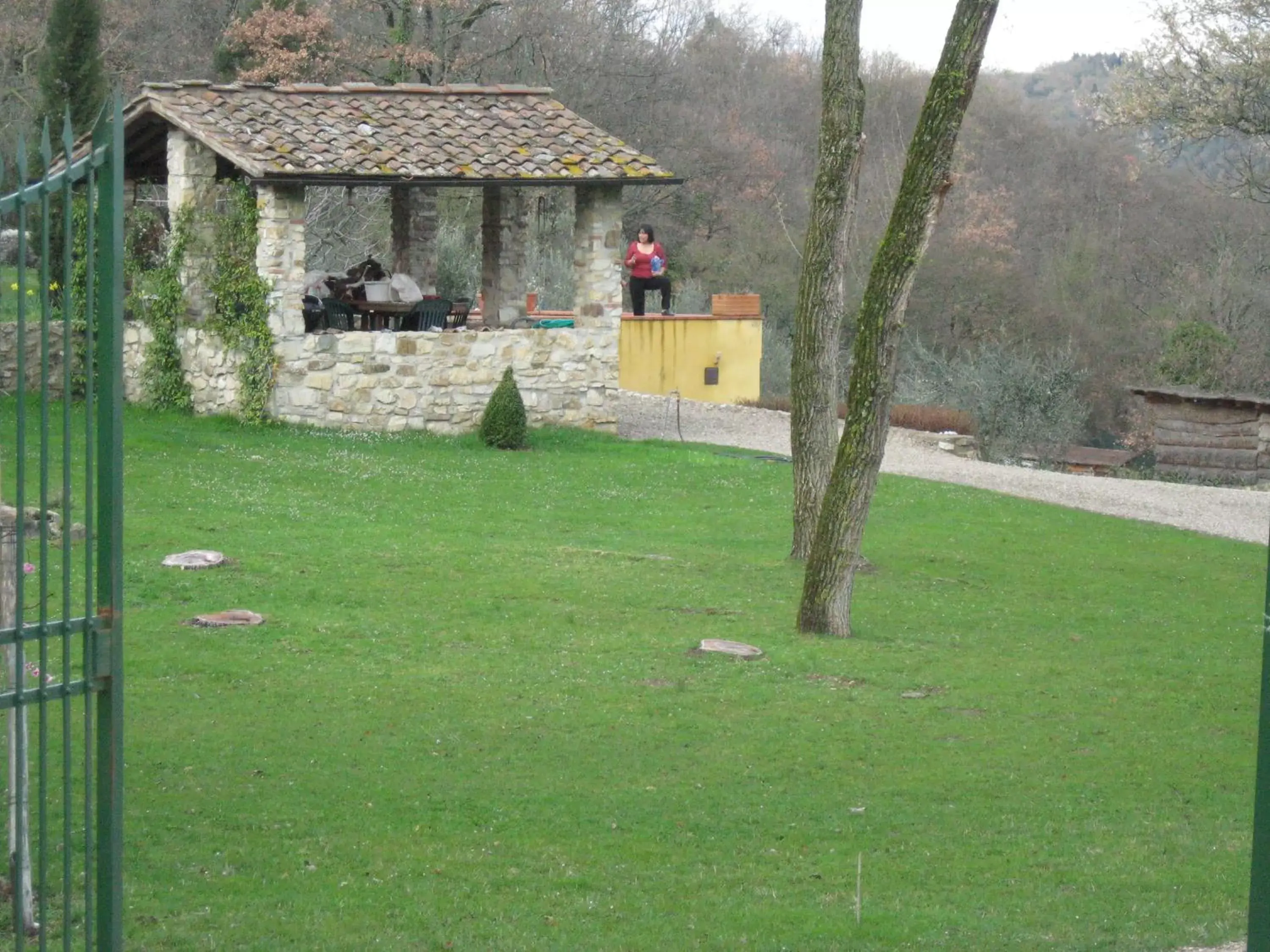 Facade/entrance, Garden in Casignano