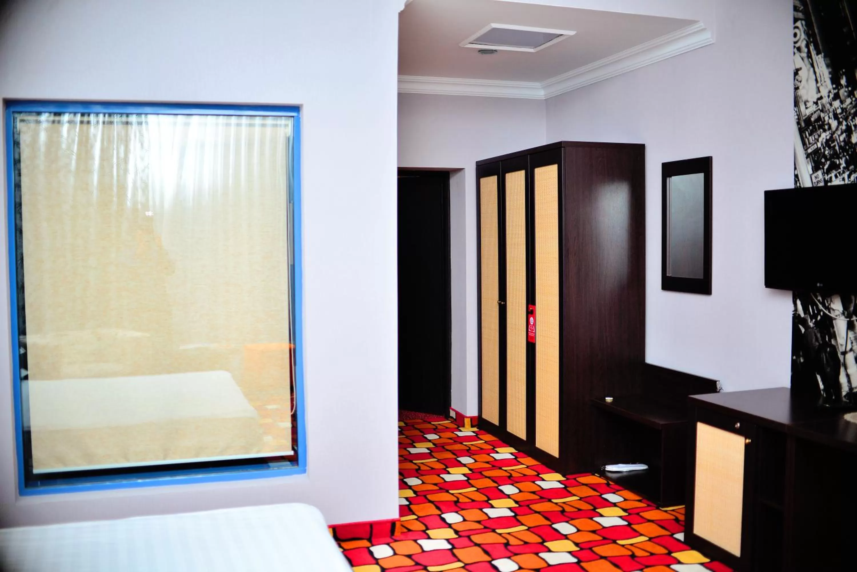 Bed in Sapar Standart Hotel