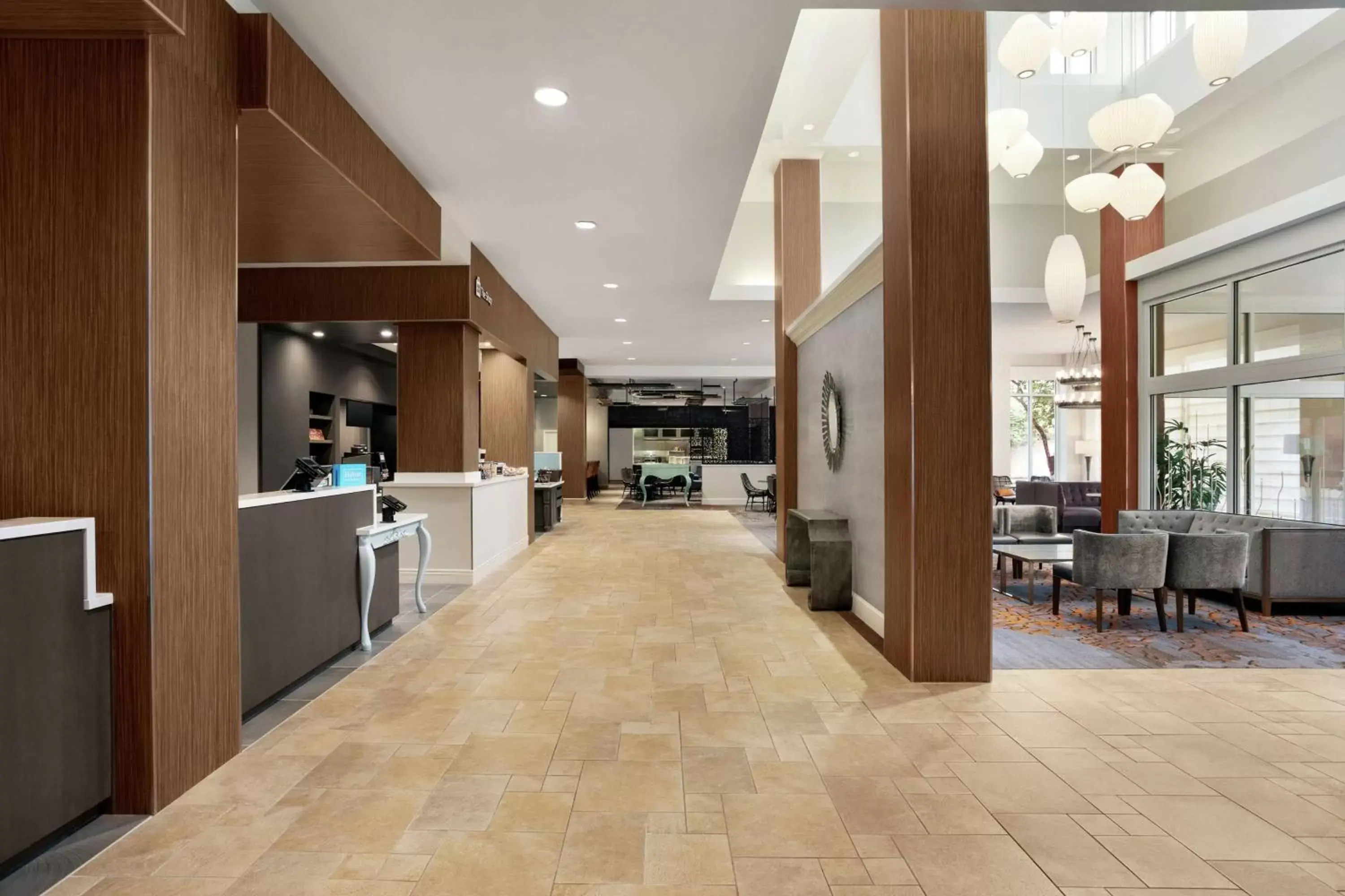 Lobby or reception, Lobby/Reception in Hilton Garden Inn New Orleans Convention Center