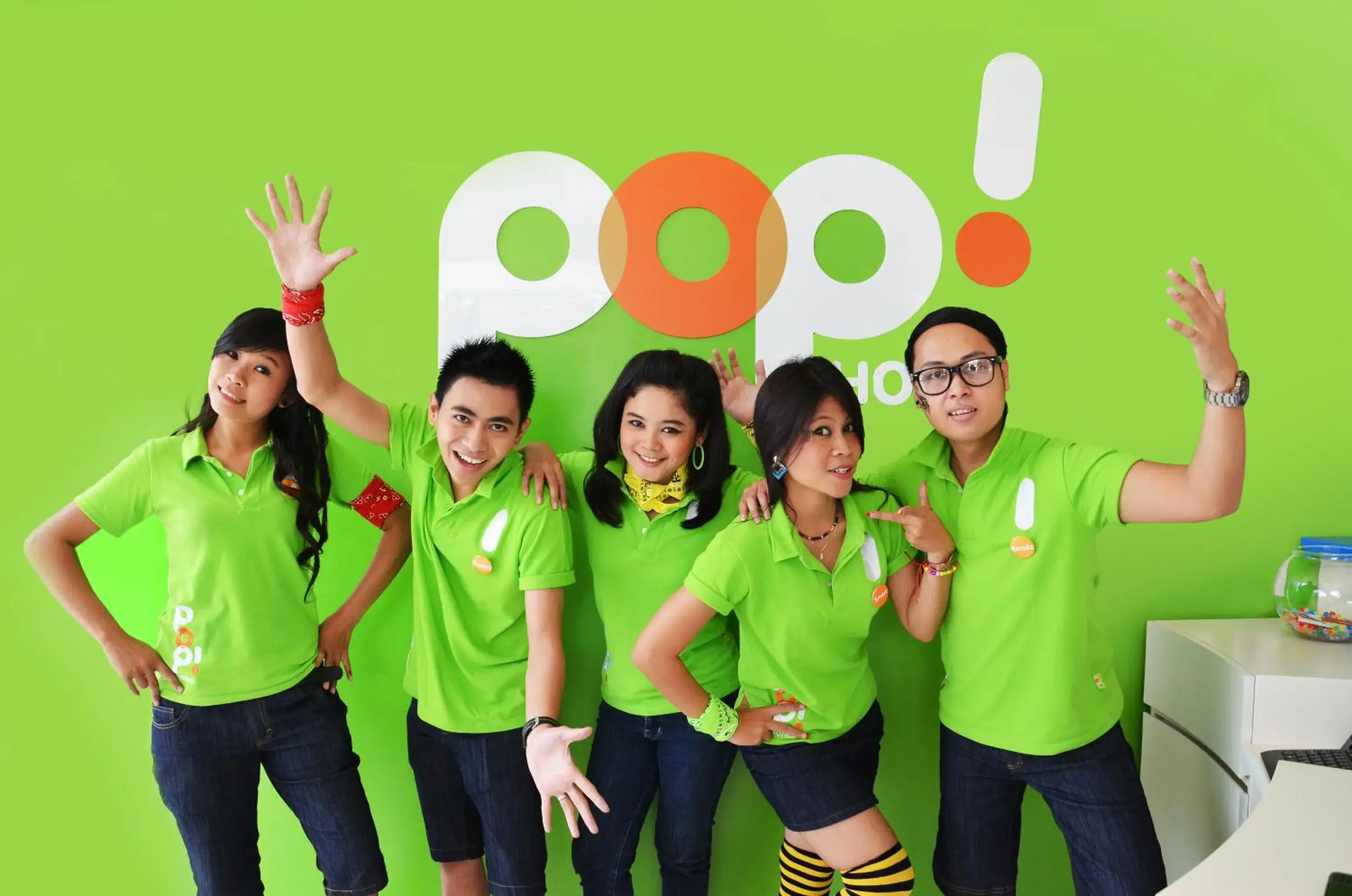 Staff in Pop! Hotel Bsd City Tangerang