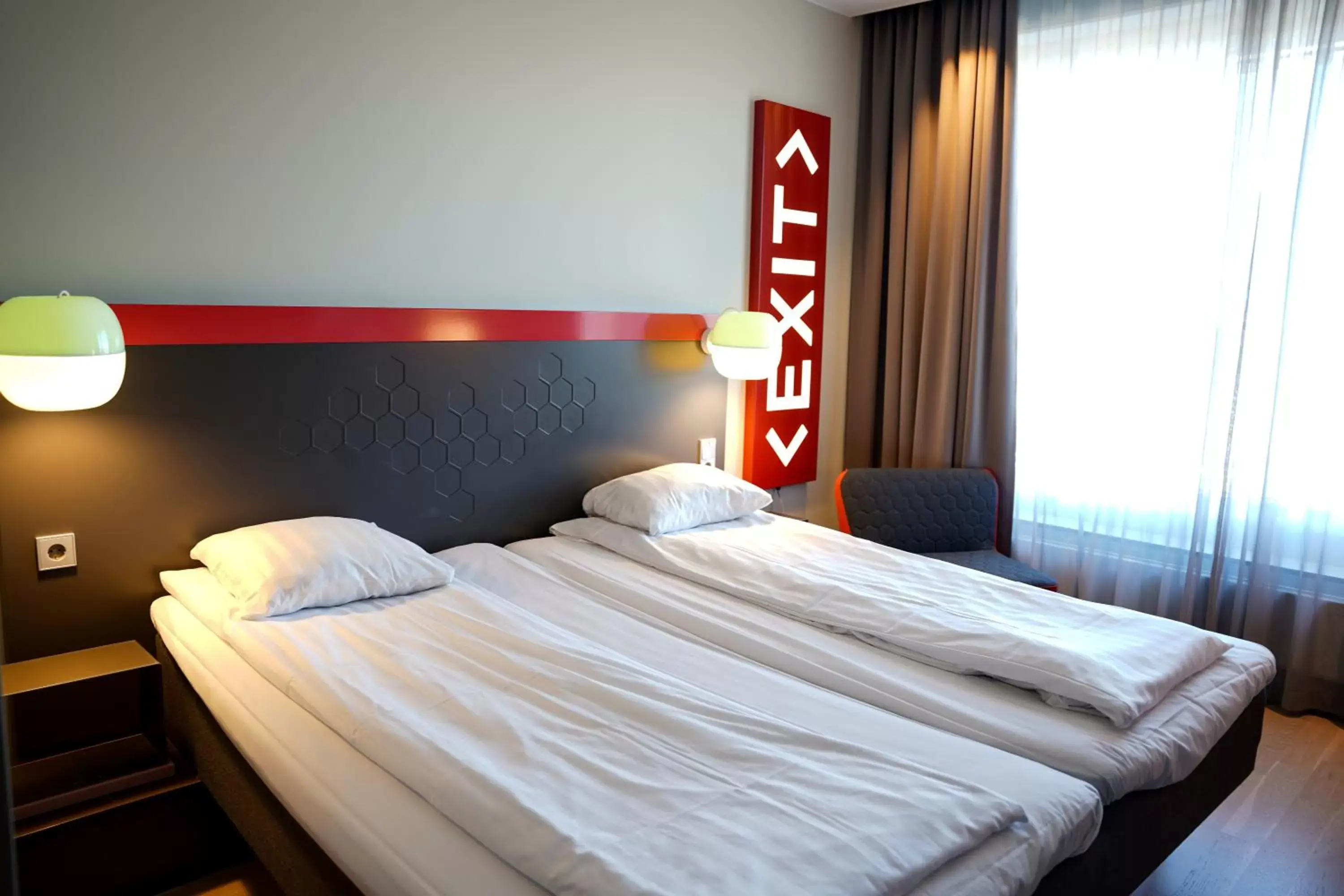 Bed in Comfort Hotel Norrköping
