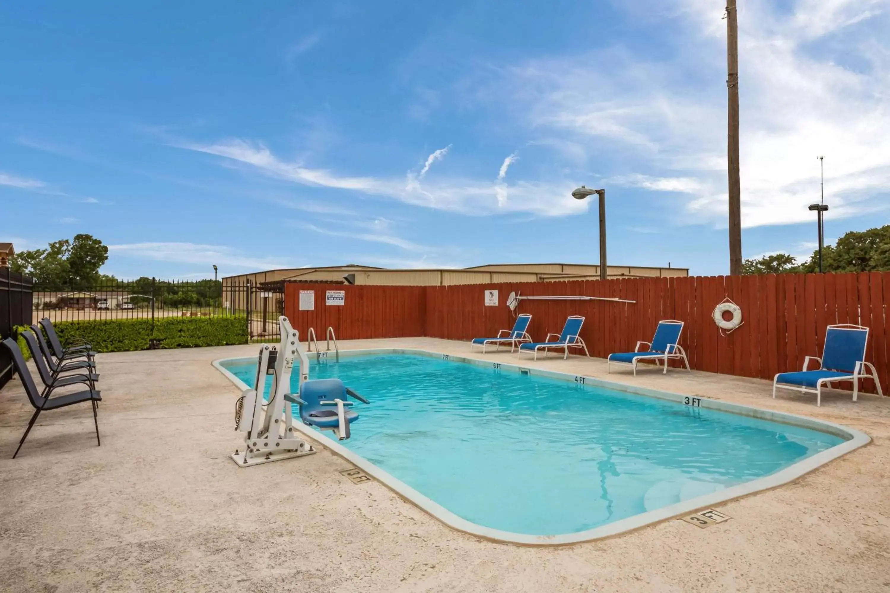Swimming Pool in SureStay Hotel by Best Western Rockdale