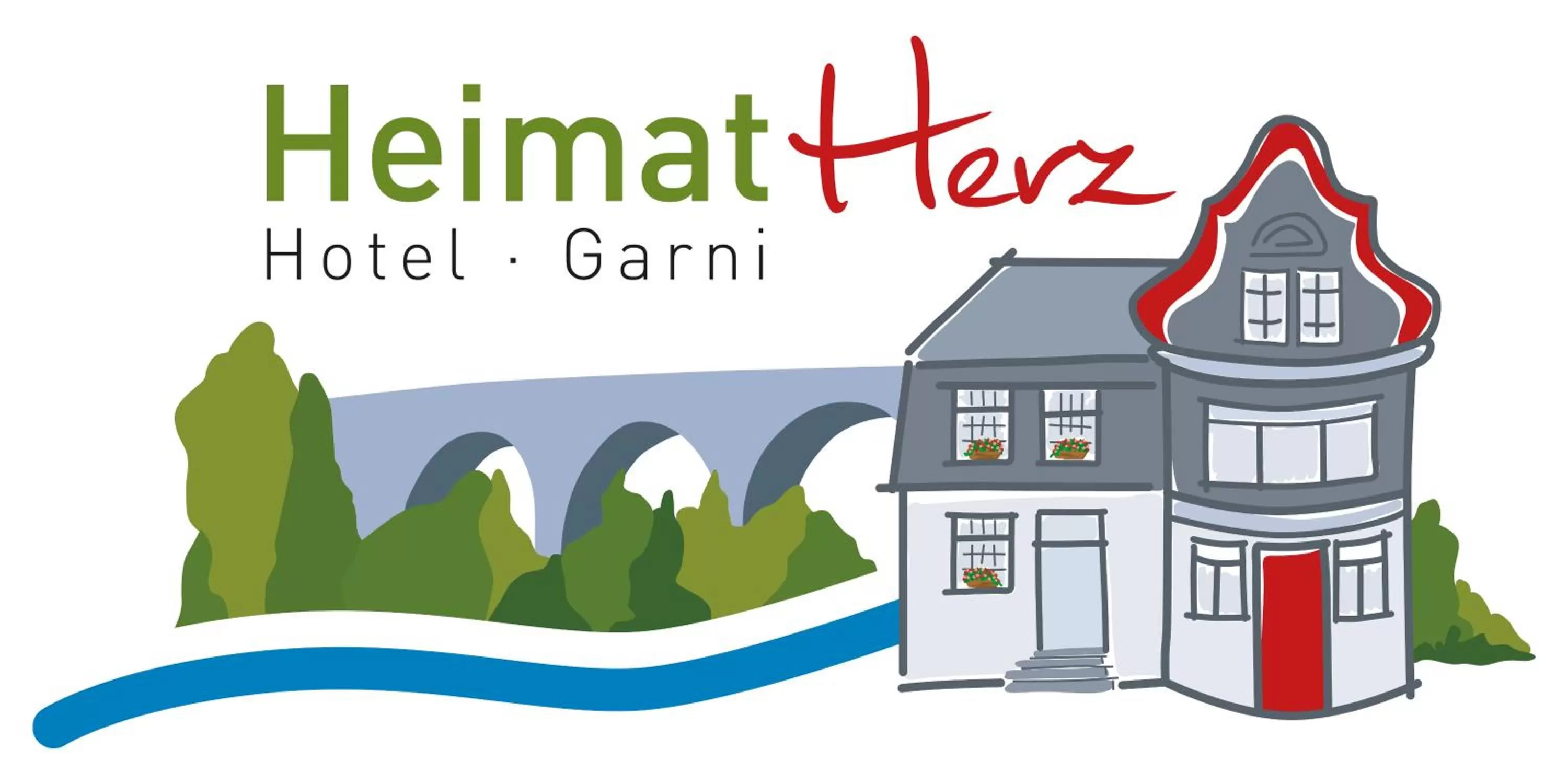 Property building in HeimatHerz Hotel Garni
