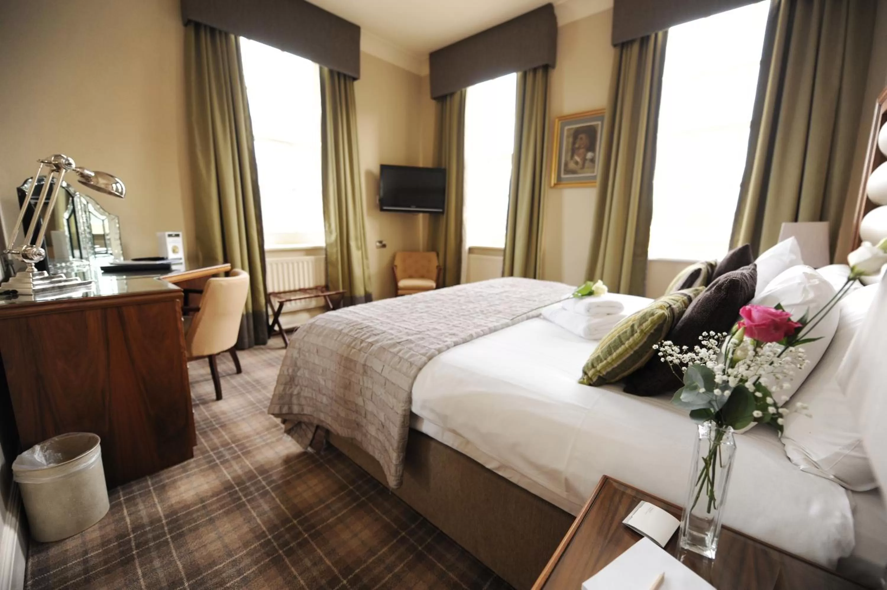 Bedroom, Bed in Bowburn Hall Hotel