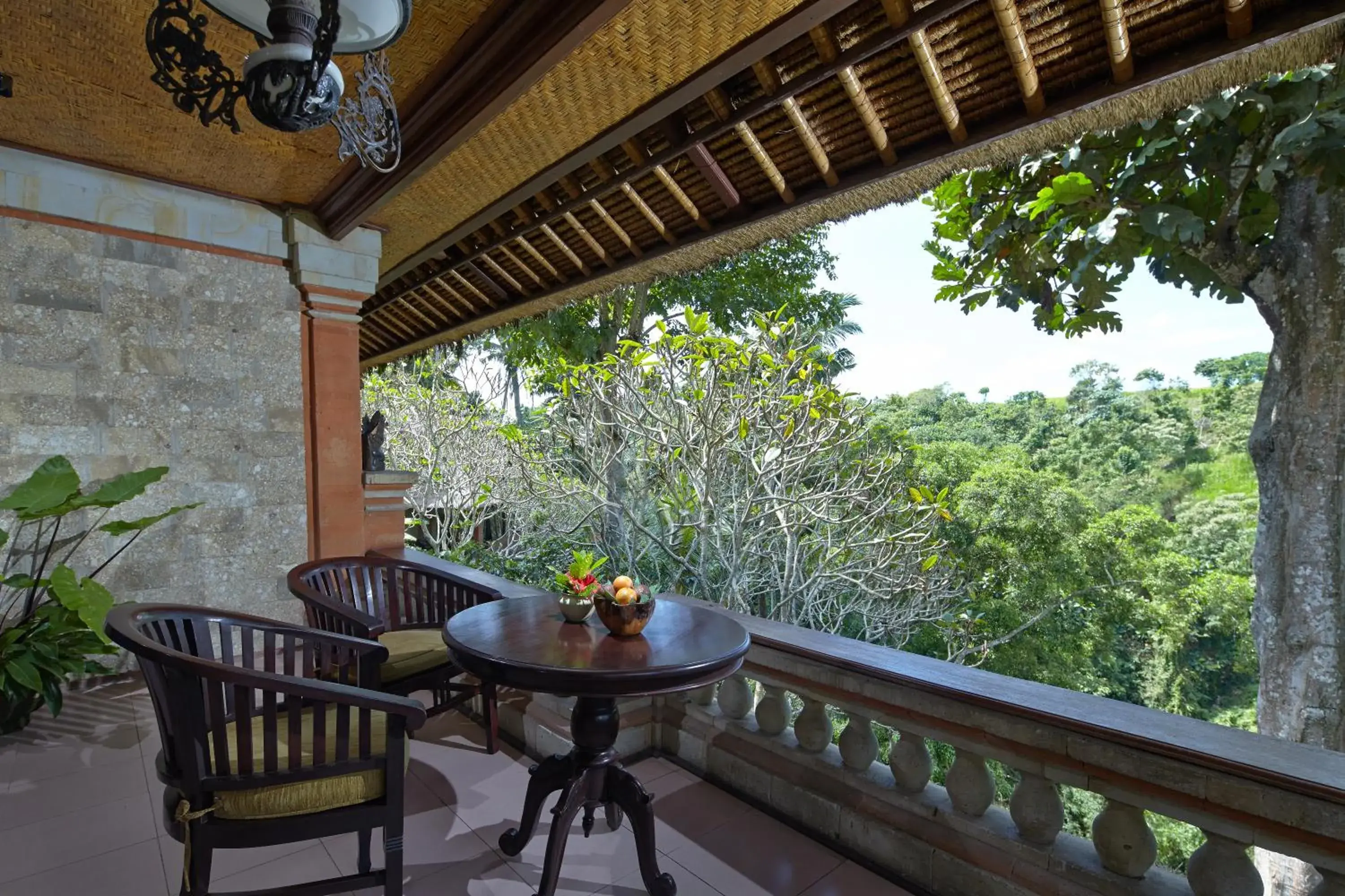 Balcony/Terrace in Hotel Tjampuhan Spa