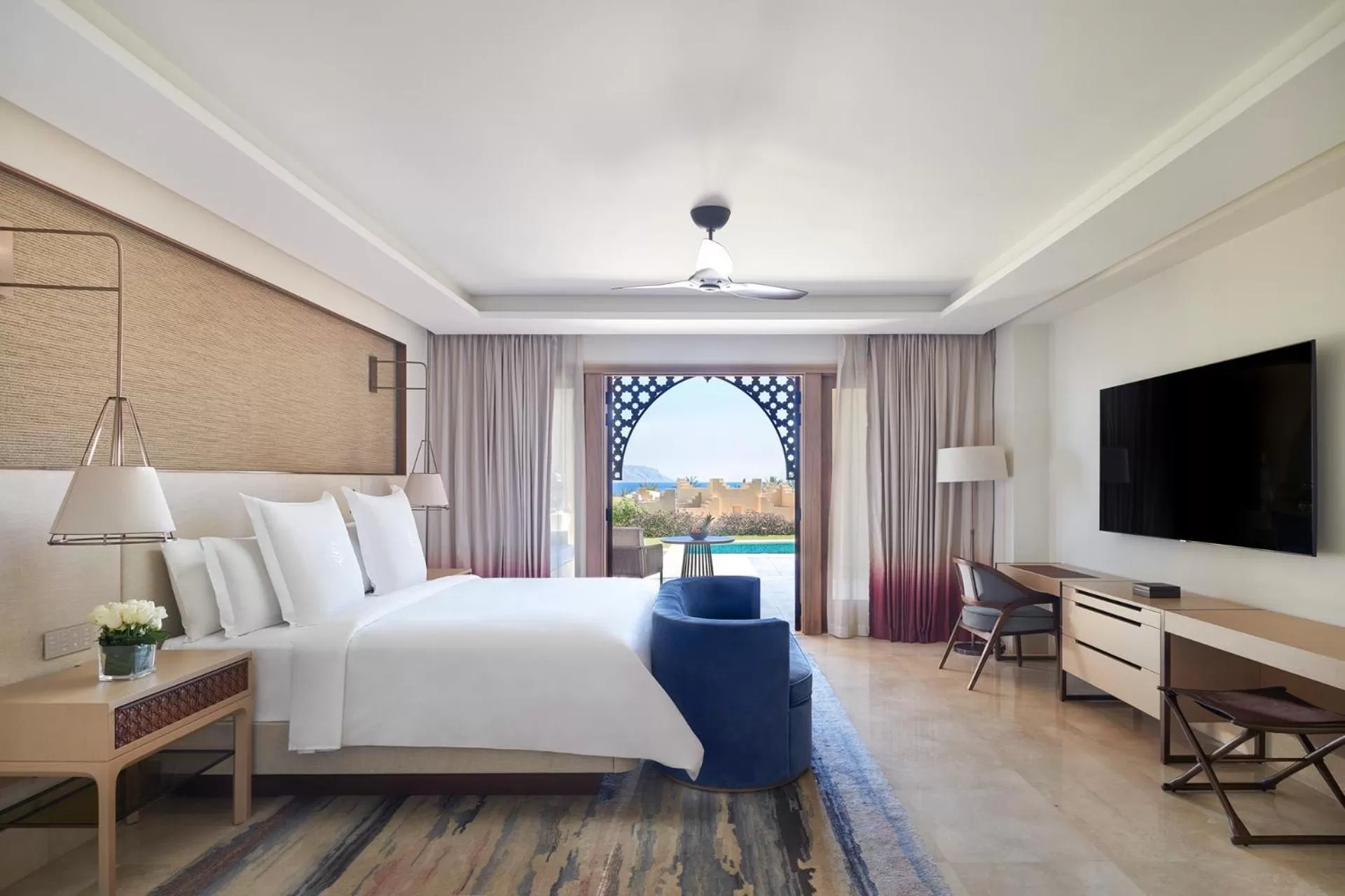 Photo of the whole room, Bed in Four Seasons Resort Sharm El Sheikh
