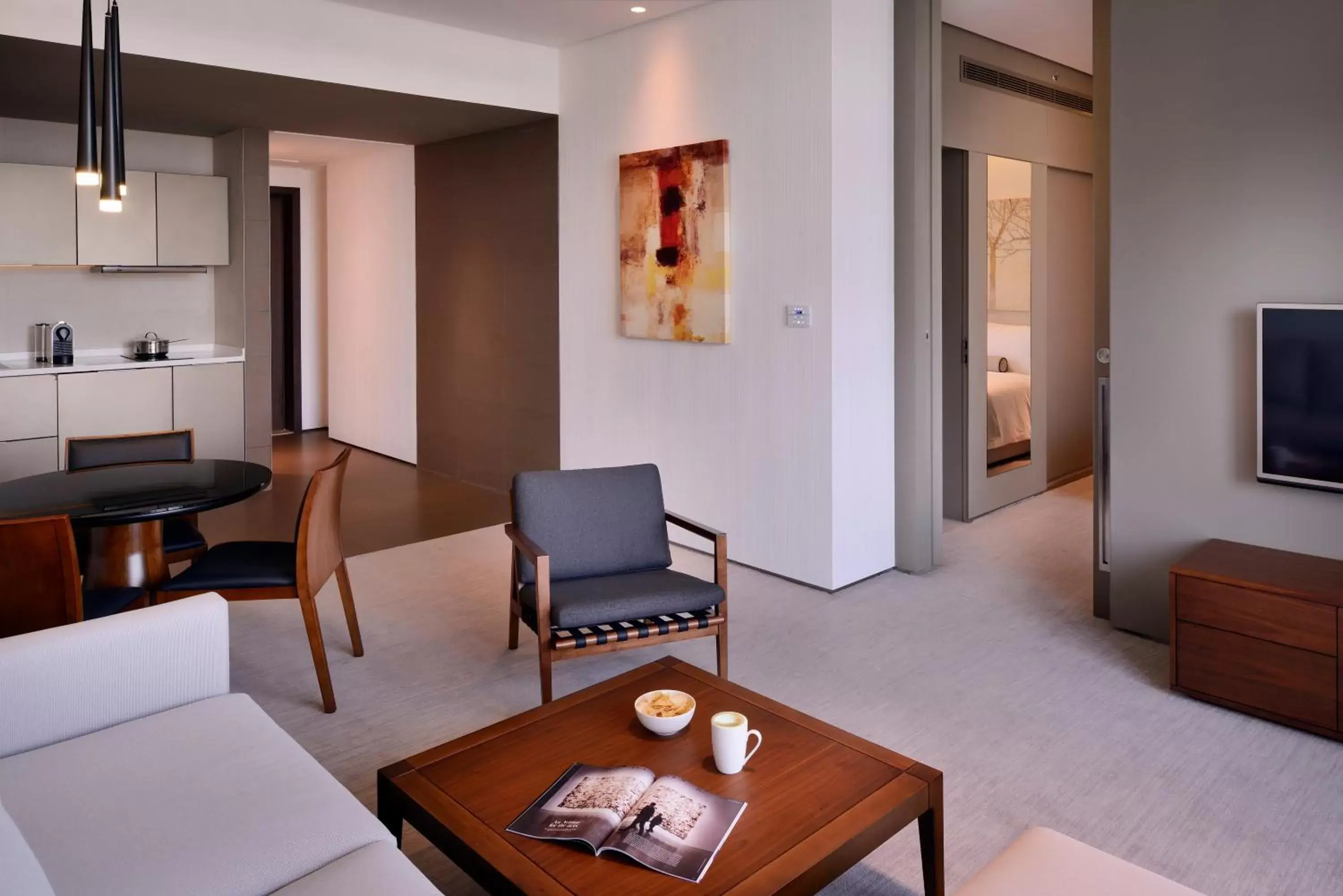 Living room, Seating Area in InterContinental Dubai Marina, an IHG Hotel