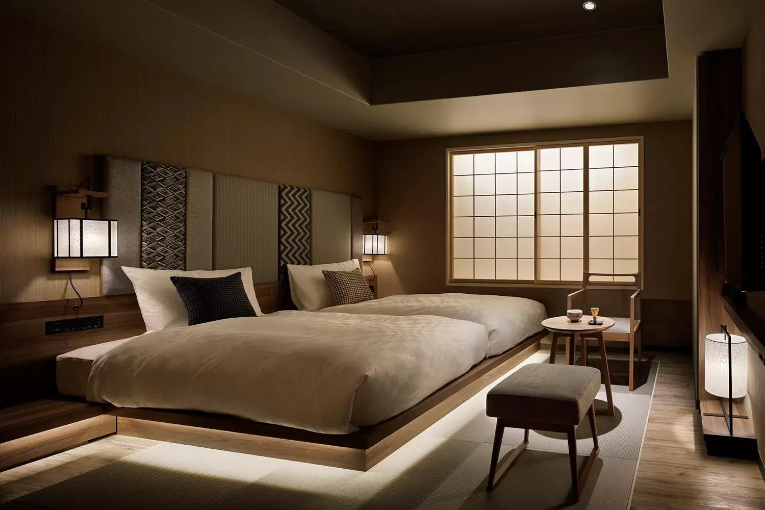 Photo of the whole room, Bed in Hotel Resol Kyoto Shijo Muromachi